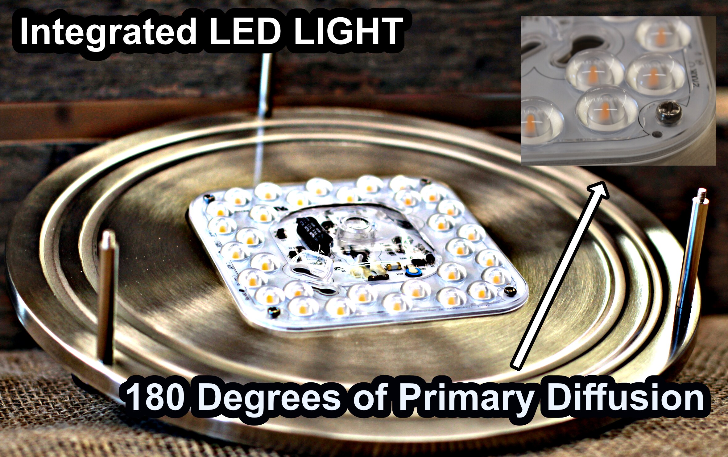 Essential Illuminations SL12LED flushmounts - View #3
