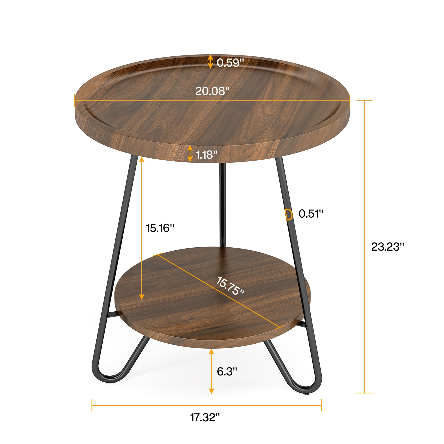 Fnova LWTJ-J0240 End-Tables - View #2