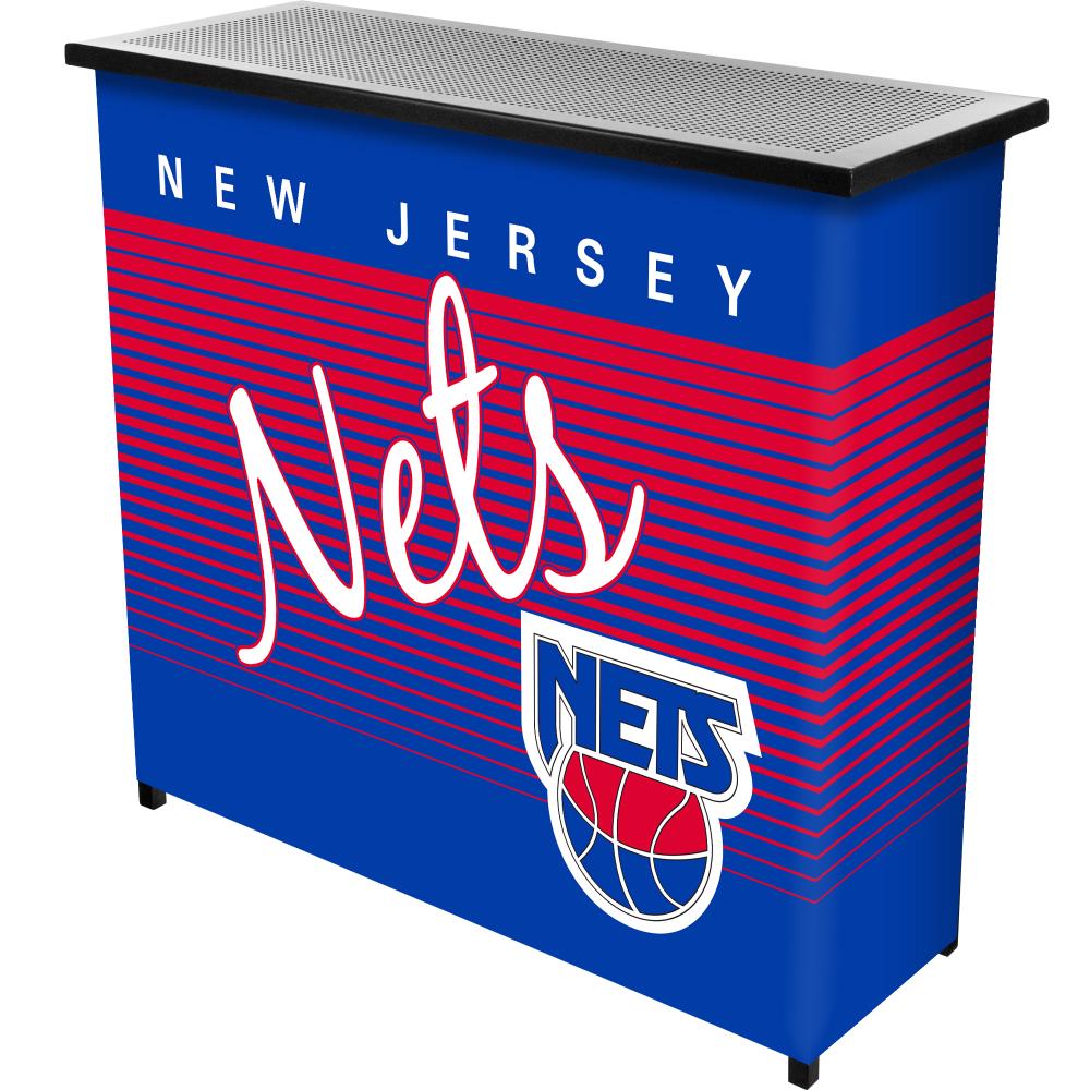 Trademark Gameroom NBA8000HC-NJN Brooklyn Nets-Bar 39-in x 36-in Multiple Colors/Finishes Rectangle Mini Bar