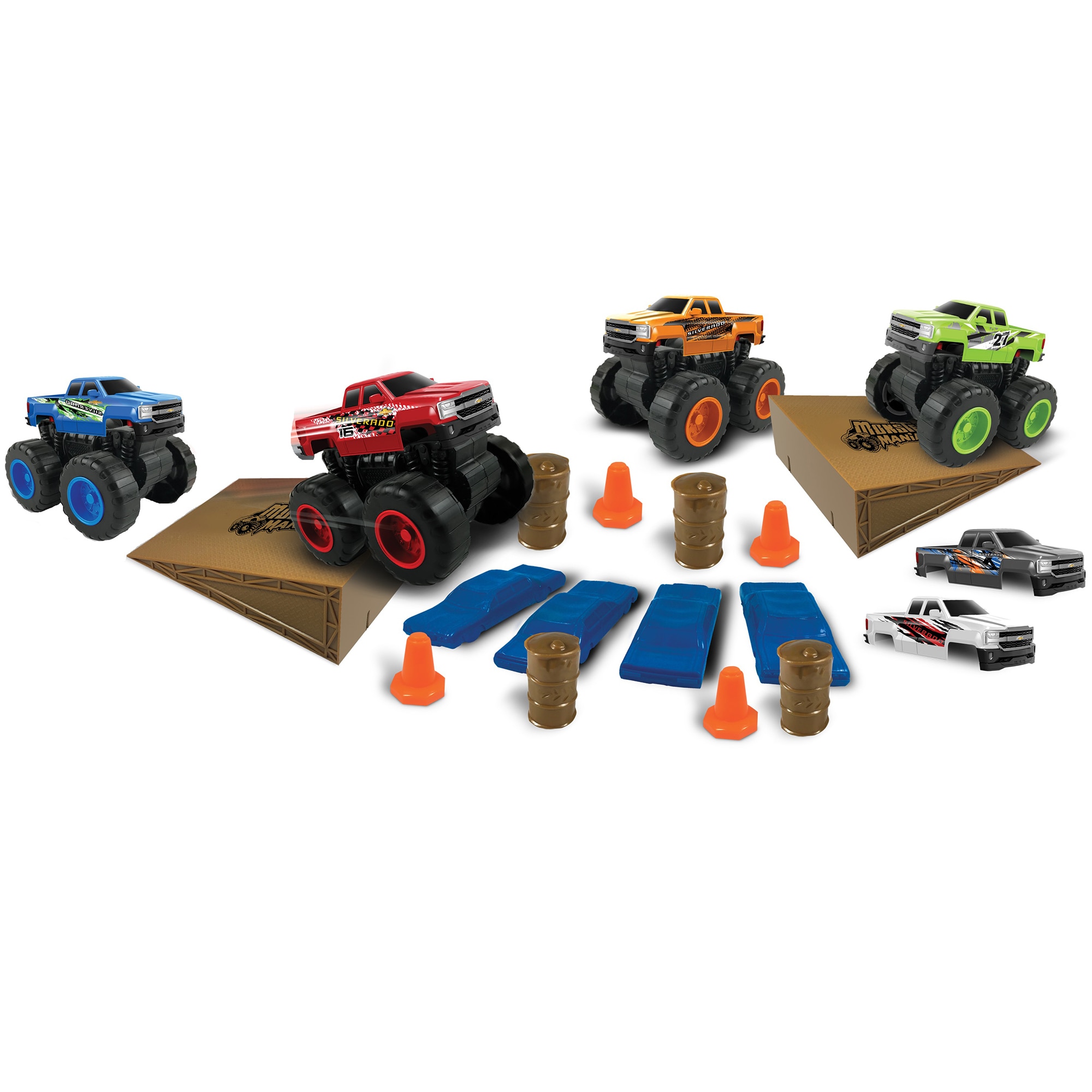 Friction store powered cars