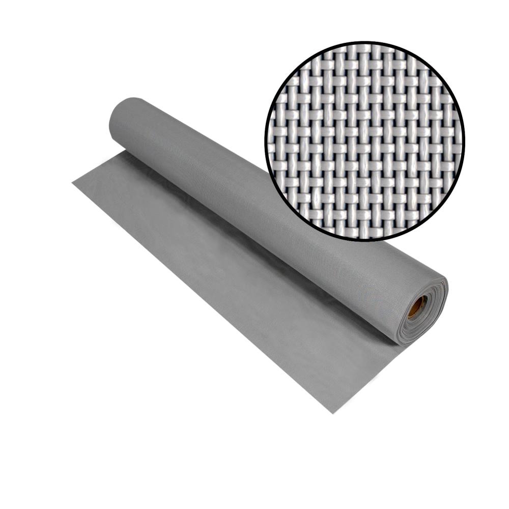 Phifer 3004162 SunTex174 90 4-ft x 100-ft Gray Polyester Screen mesh