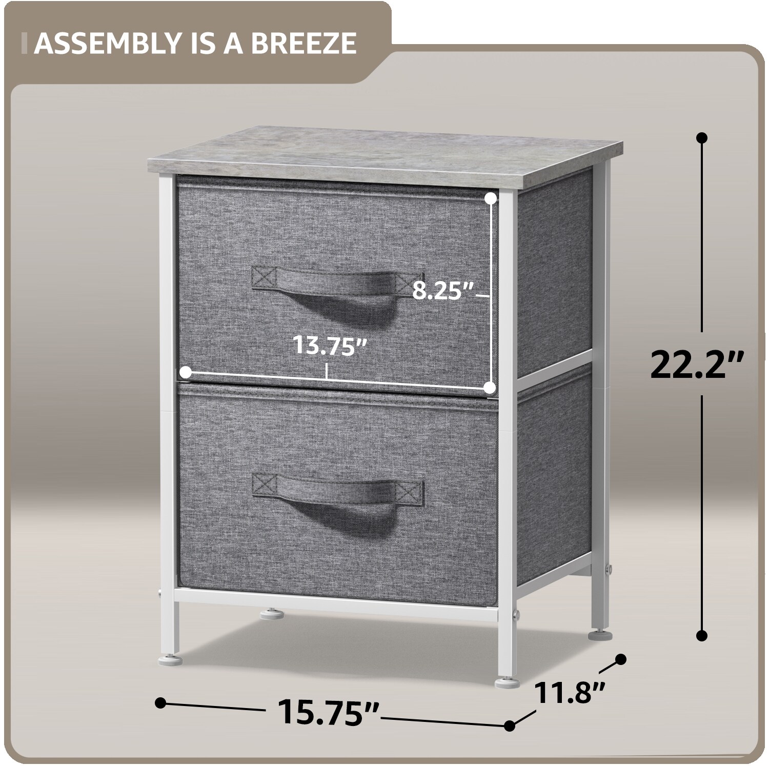 SORBUS 192405008603 nightstands - View #4