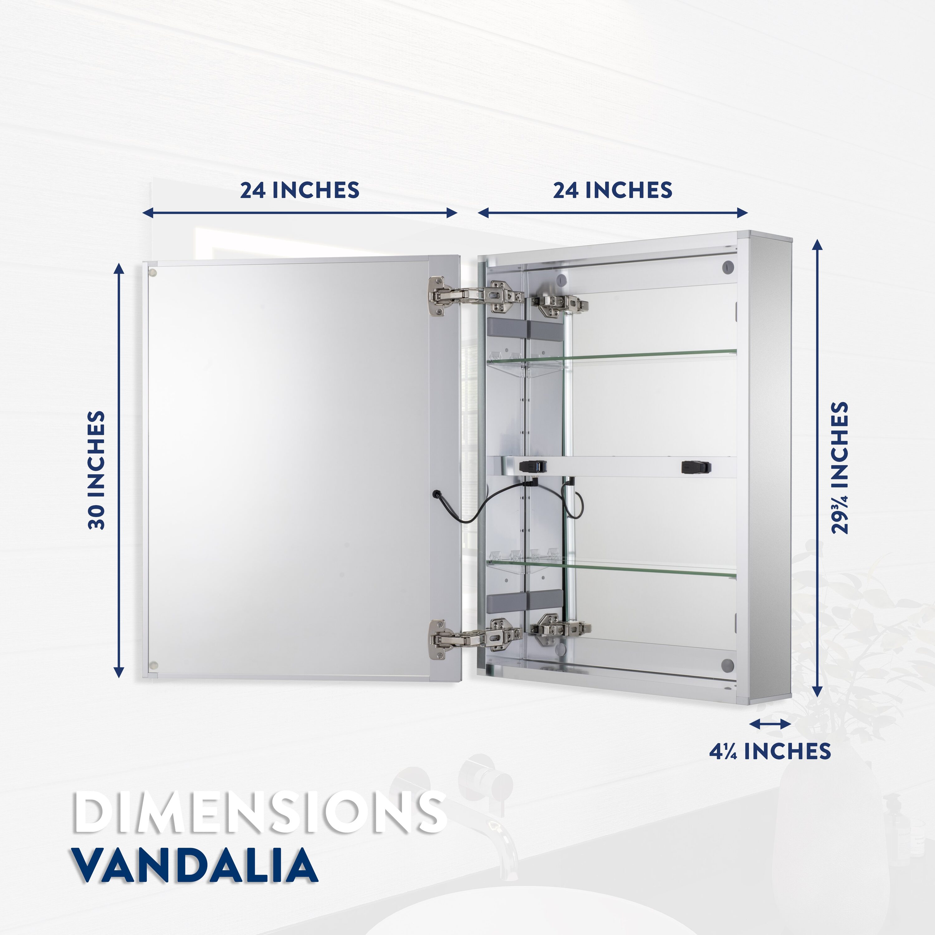 Croydex WC171469US Bathroom-Medicine-Cabinets - View #11