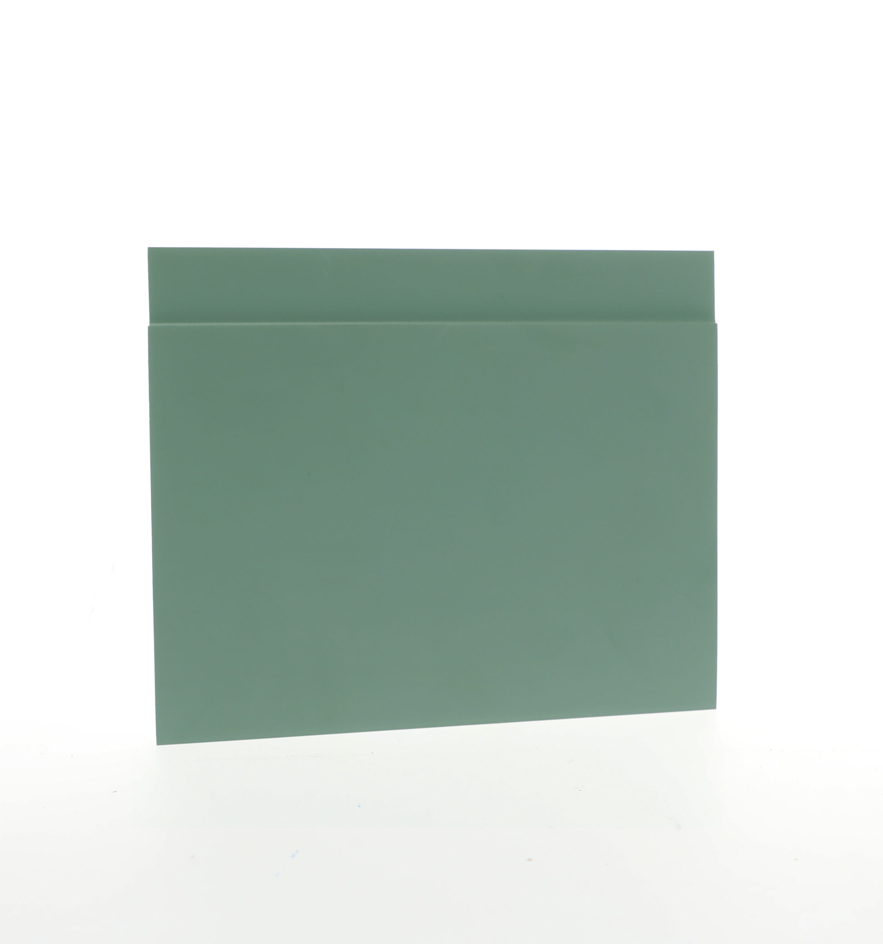 Flexco 45SCB8AP047 Bliss Base Sculpture Vizcaya Palm 0.375-in T x 4.5-in W x 96-in L Vinyl Wall Base
