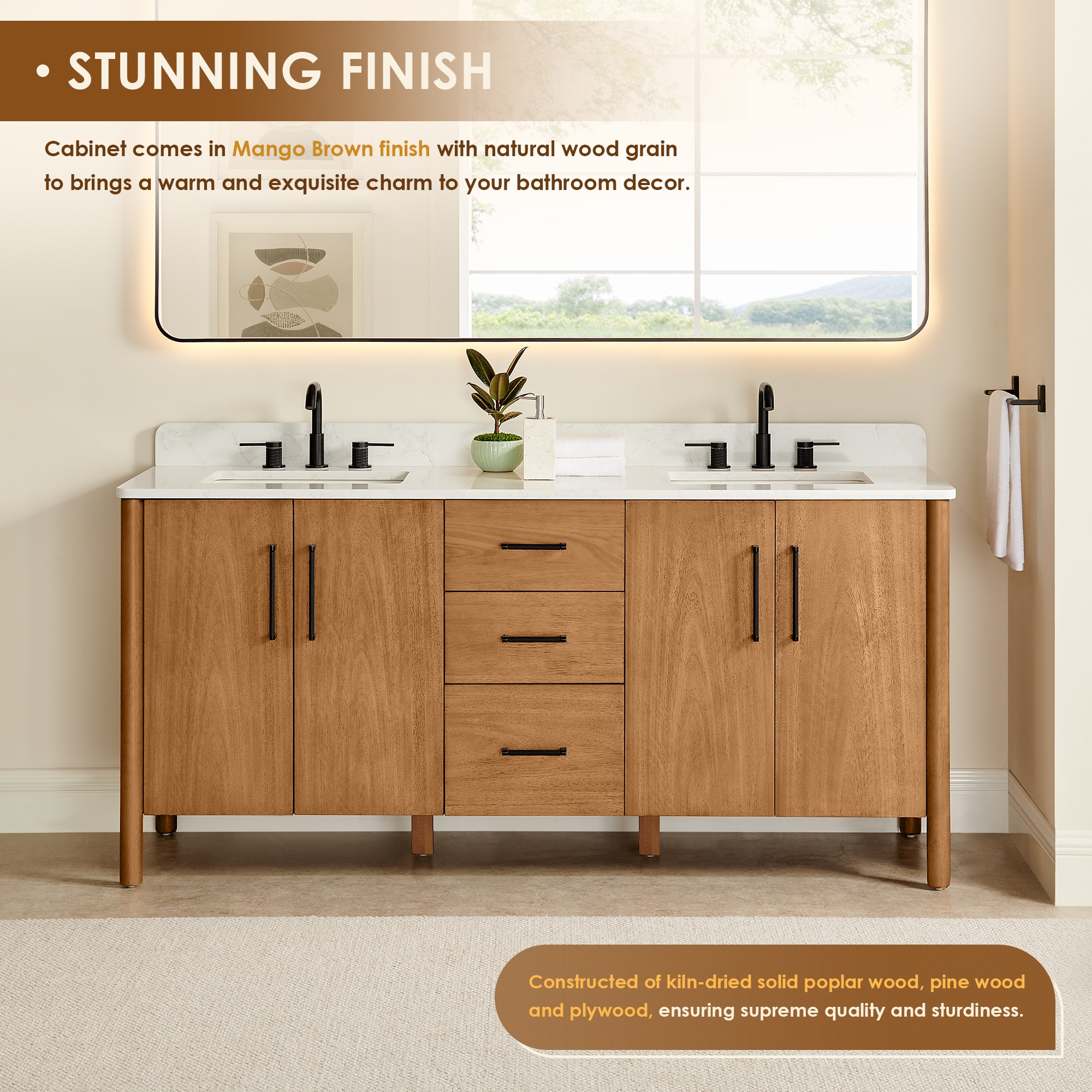 Altair 578072-MB-GW-NM Bath-Vanity-Combo - View #5