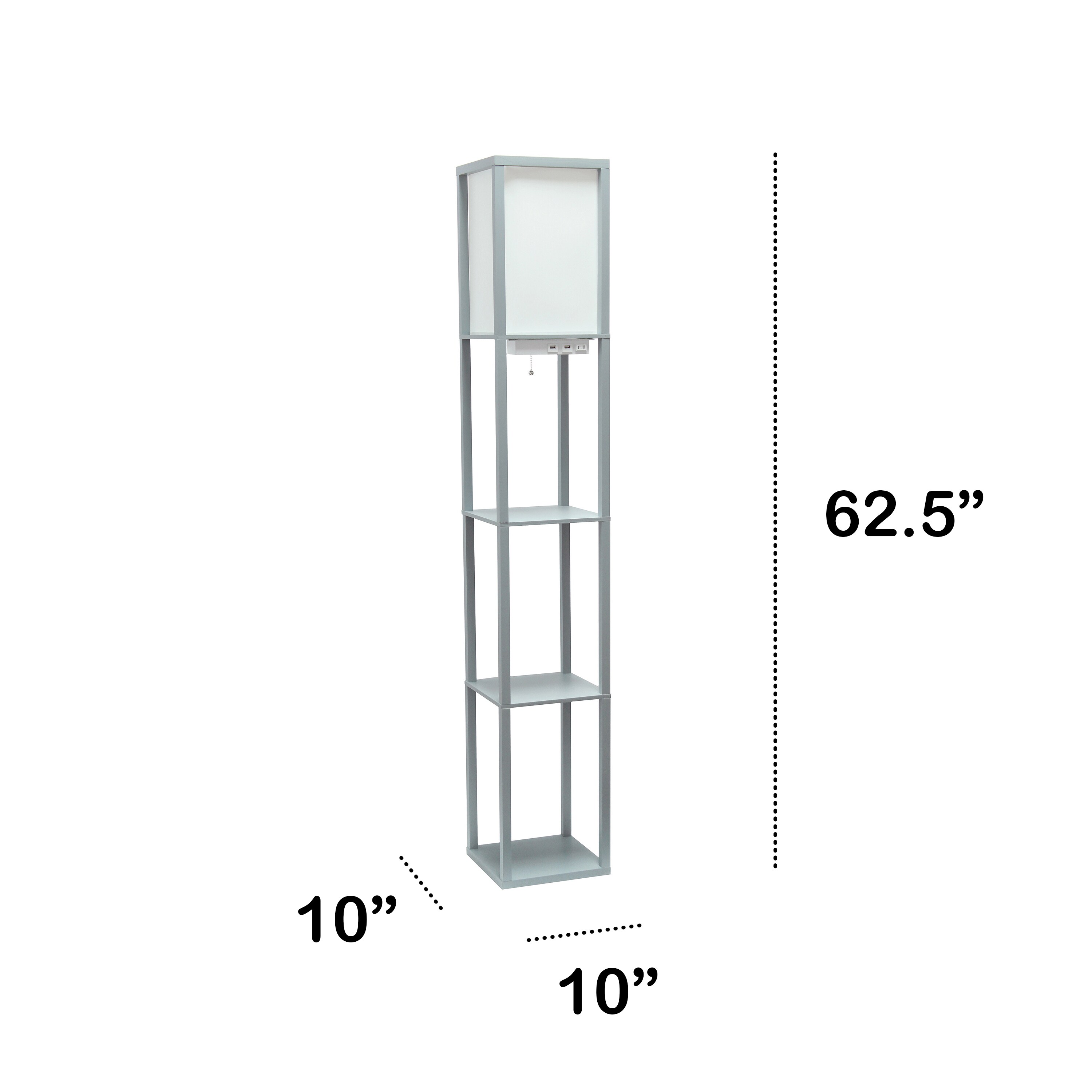 Creekwood Home CWF-3009-GY floorlamps - View #3