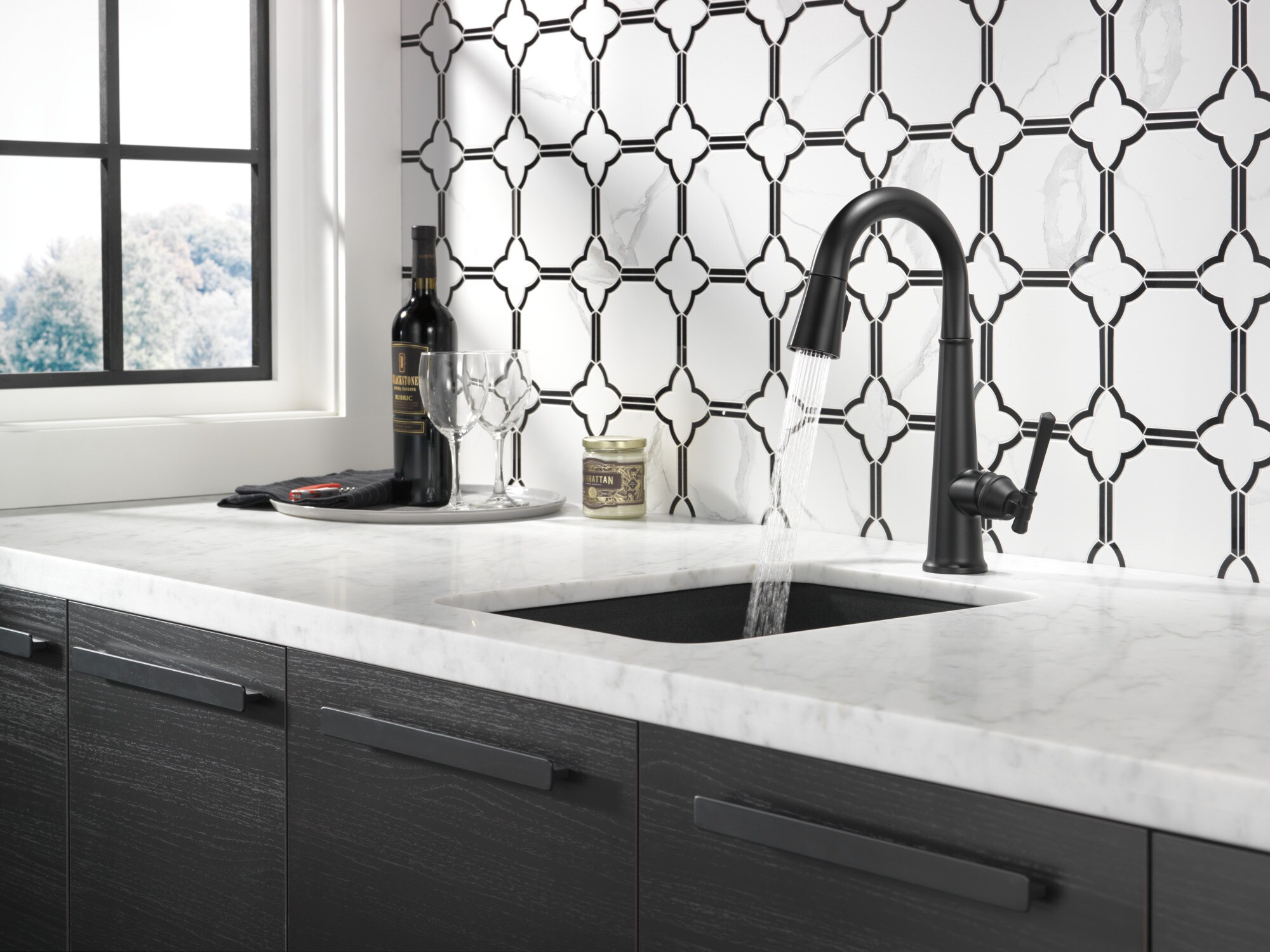 Delta 9982-BL-DST Kitchen-Faucets - View #7