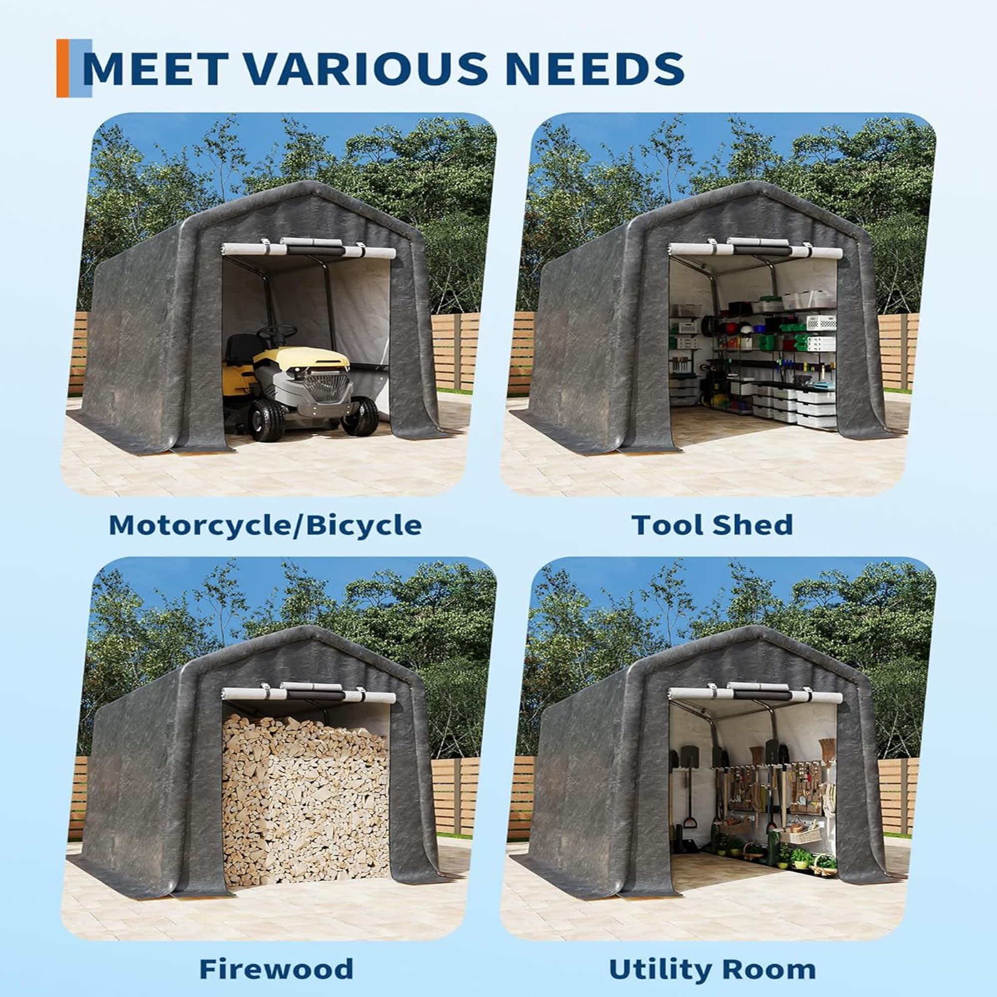 Qeetex LSHQQPPG-33AG9V97 Carport-Covers - View #4