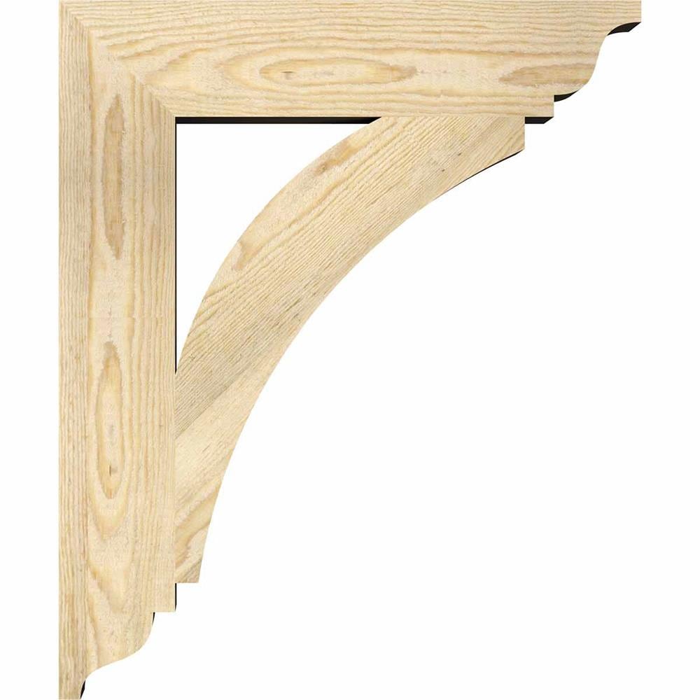 Ekena Millwork BKT04X20X24THR01RDF Exterior-Brackets-Braces - View #3