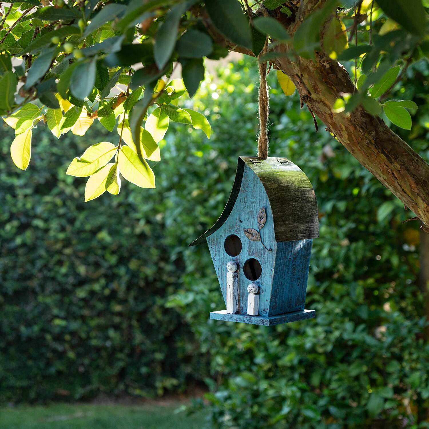 Alpine Corporation YEN134HH-BL Bird-Houses - View #2