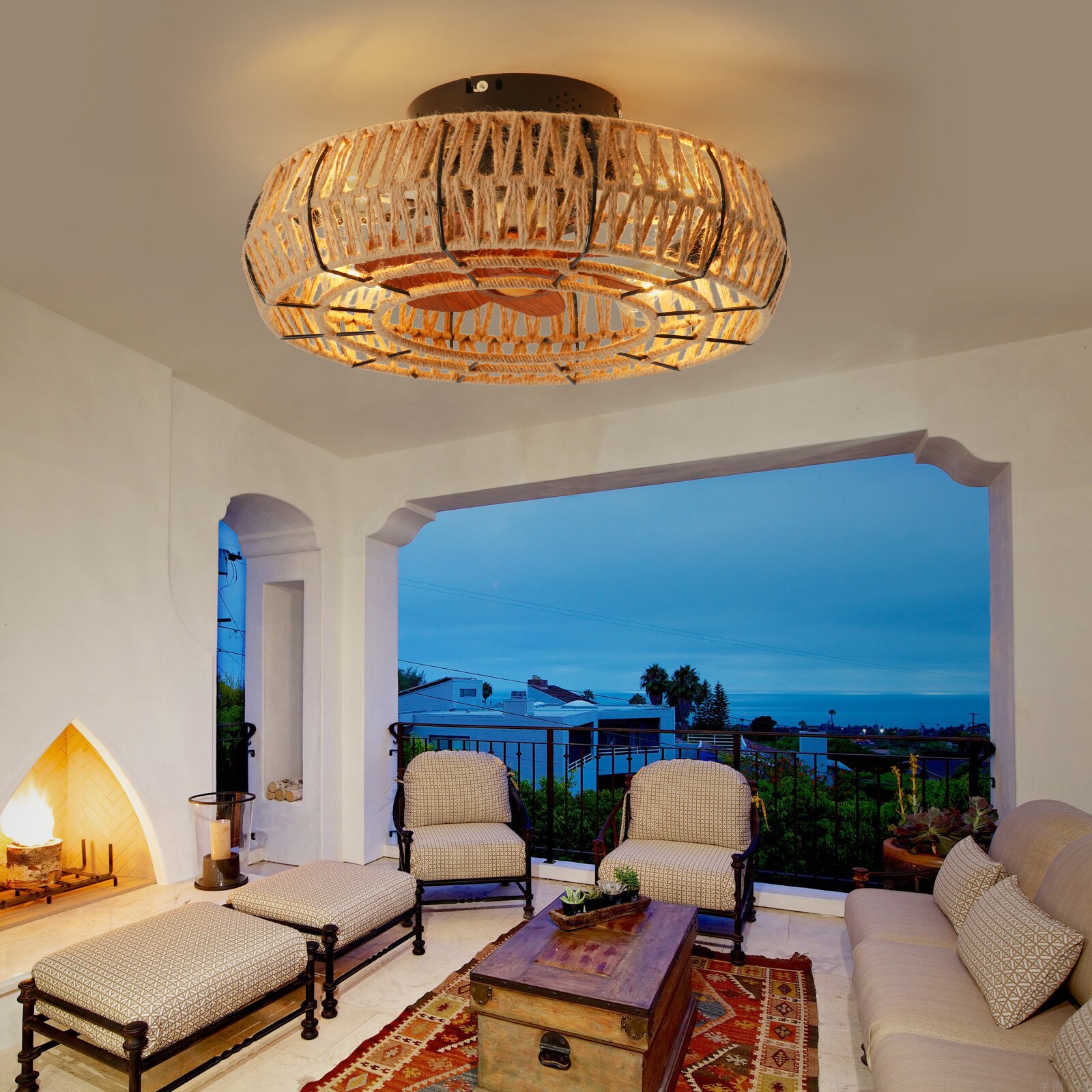 LUXEYARD DS-R-6P455062 Ceiling-Fans - View #3