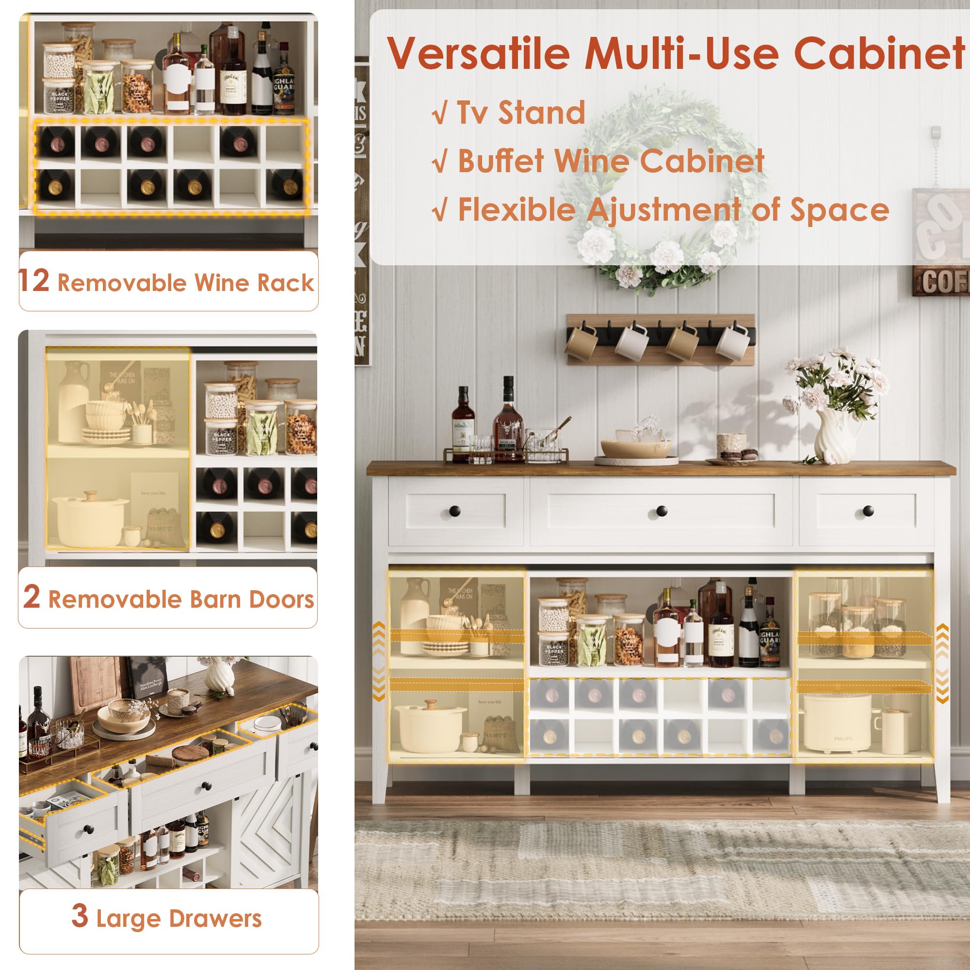 GarveeLife LEEW-PHK-339B7G6J Cabinets-Kitchen - View #4