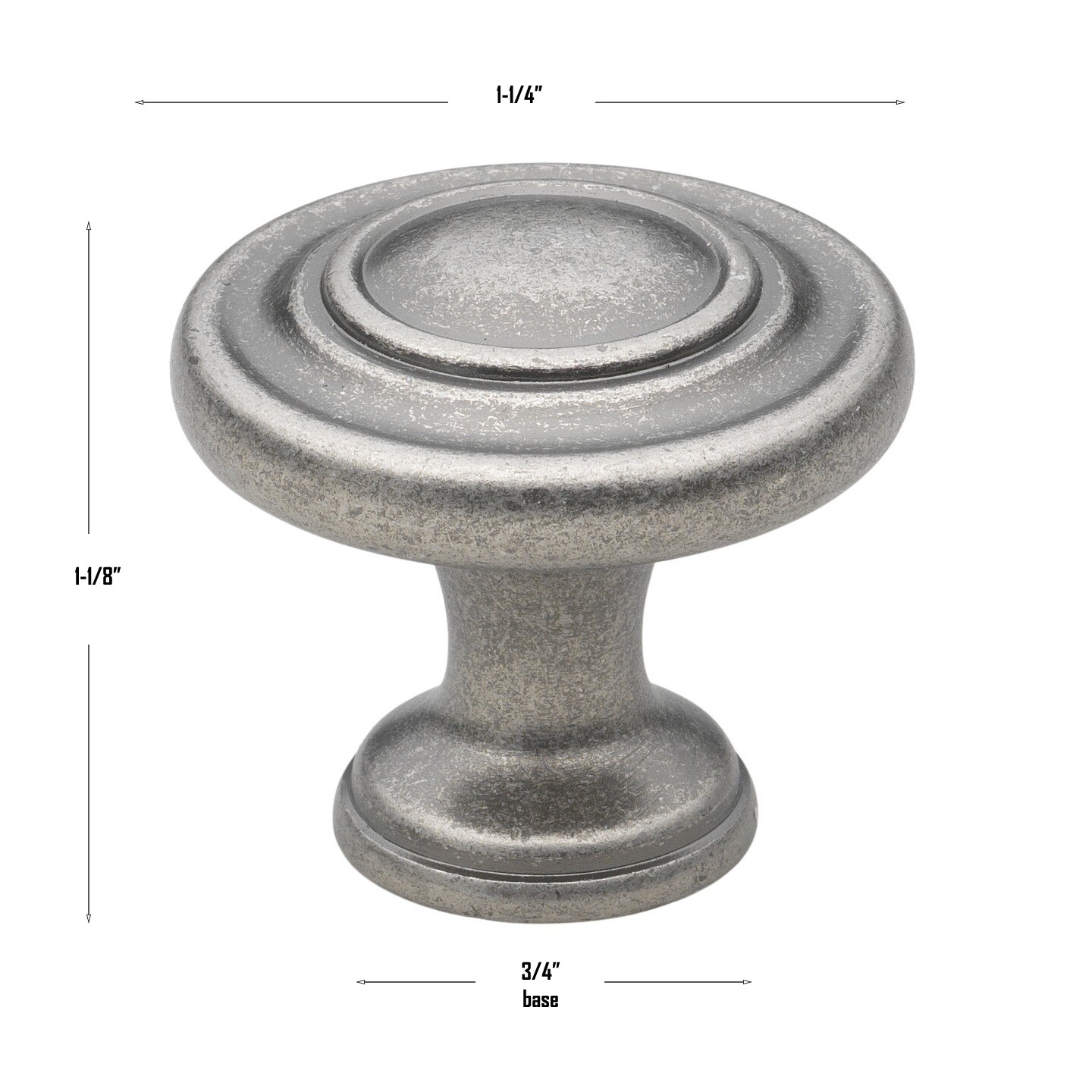 GlideRite Hardware 5415-WN-10 Cabinet-Pulls - View #4