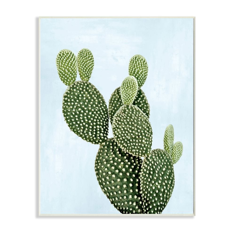 Ralistic sober cactus plant decal