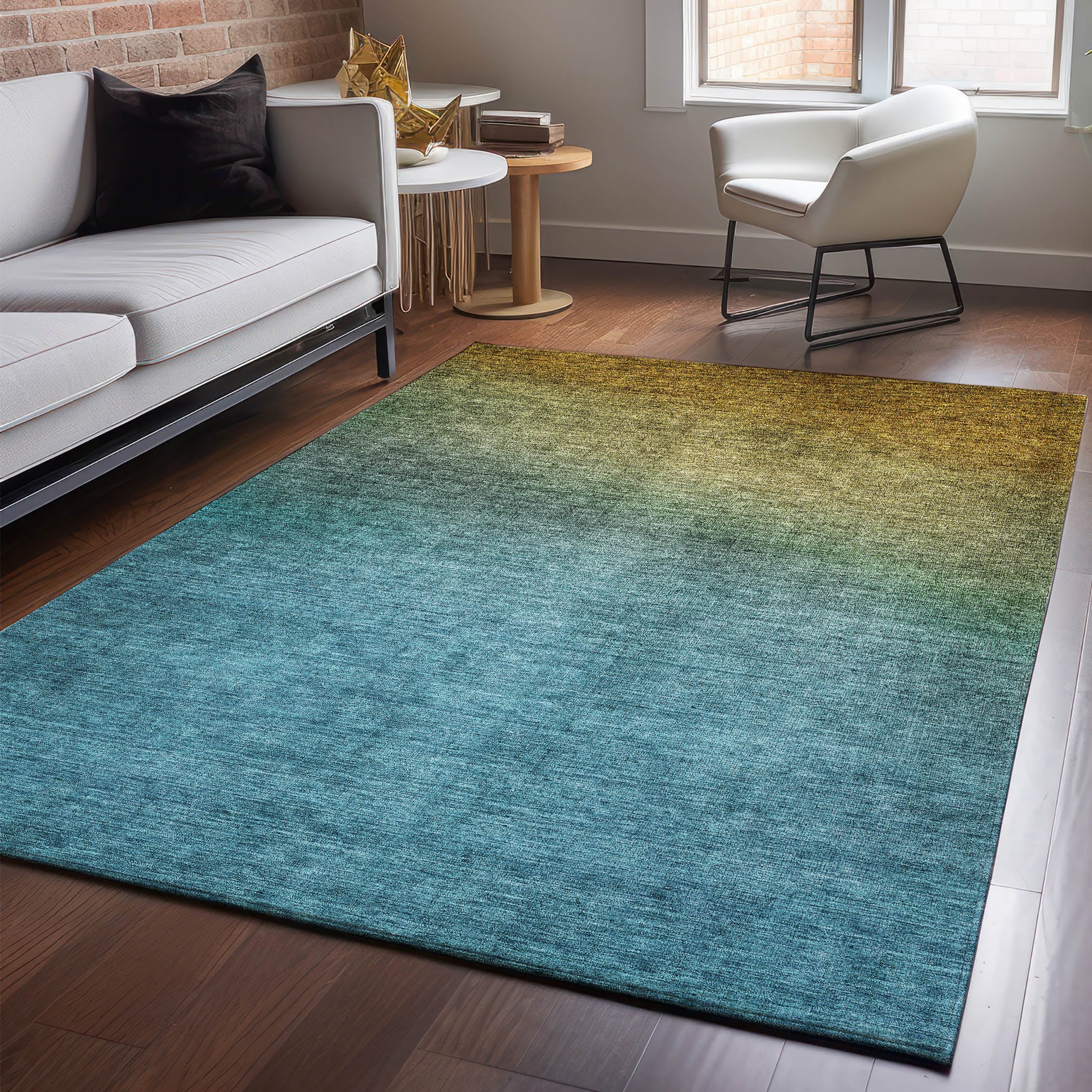 Addison Rugs AMF587BR9X12 Mayfield AMF587BR 9 x 12 (ft) Loomed Polyester Brown Rectangular Indoor Geometric Machine washable Area rug