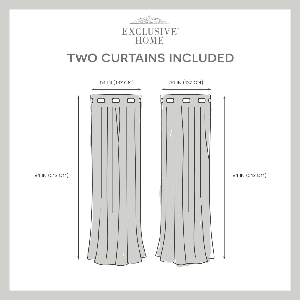 Exclusive Home EH8169-06 2-84G curtains - View #6