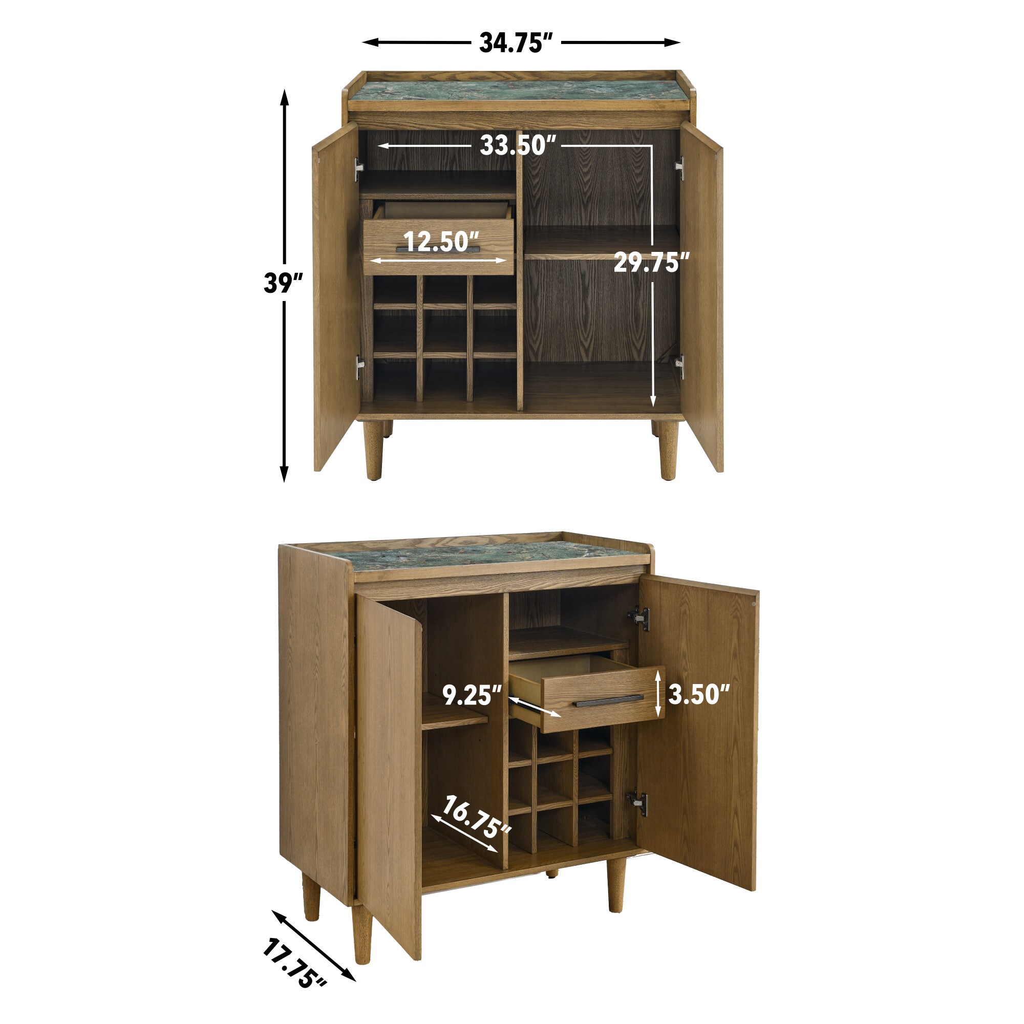 Steve Silver NV250GBC Console-Sofa-Tables - View #3