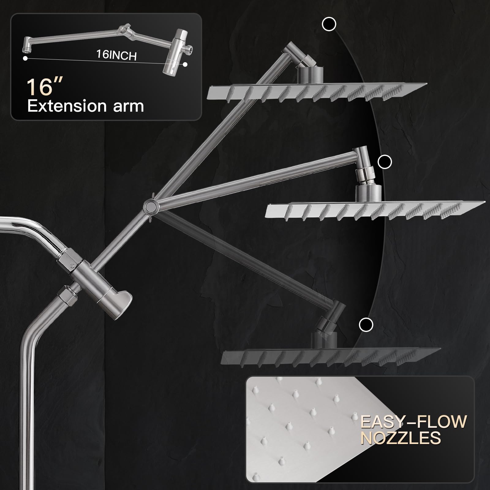 Lovav 5749848447565 Fixed-Showerhead - View #5