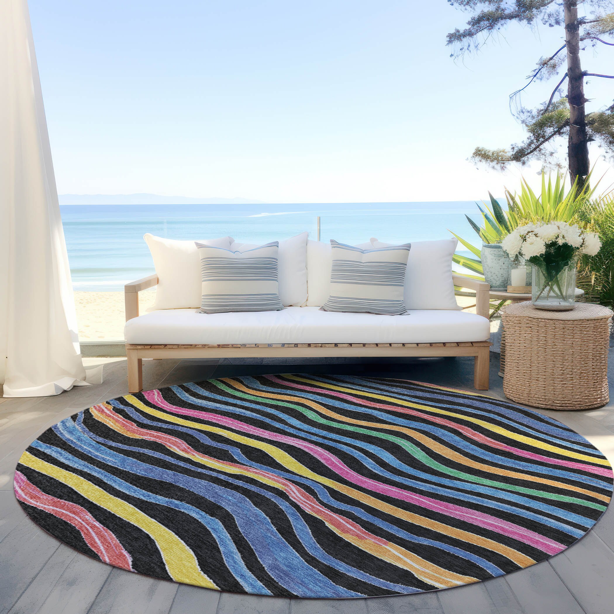 Addison Rugs ACN1581BK8RO rugs - View #7