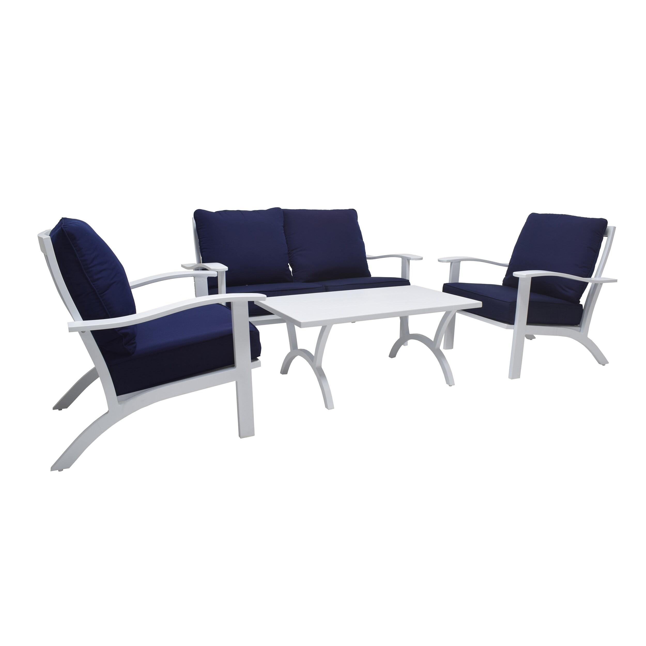 white outdoor conversation sets