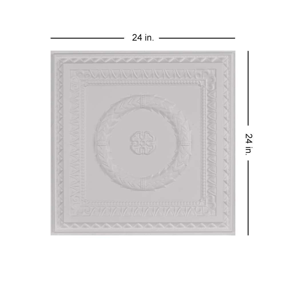 From Plain to Beautiful in Hours 210WM-24X24-10 Ceiling-Tile - View #3