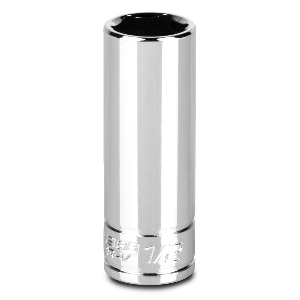 Capri Tools CP12186 1/4-in Drive Standard (SAE) 1/2-in Deep Socket