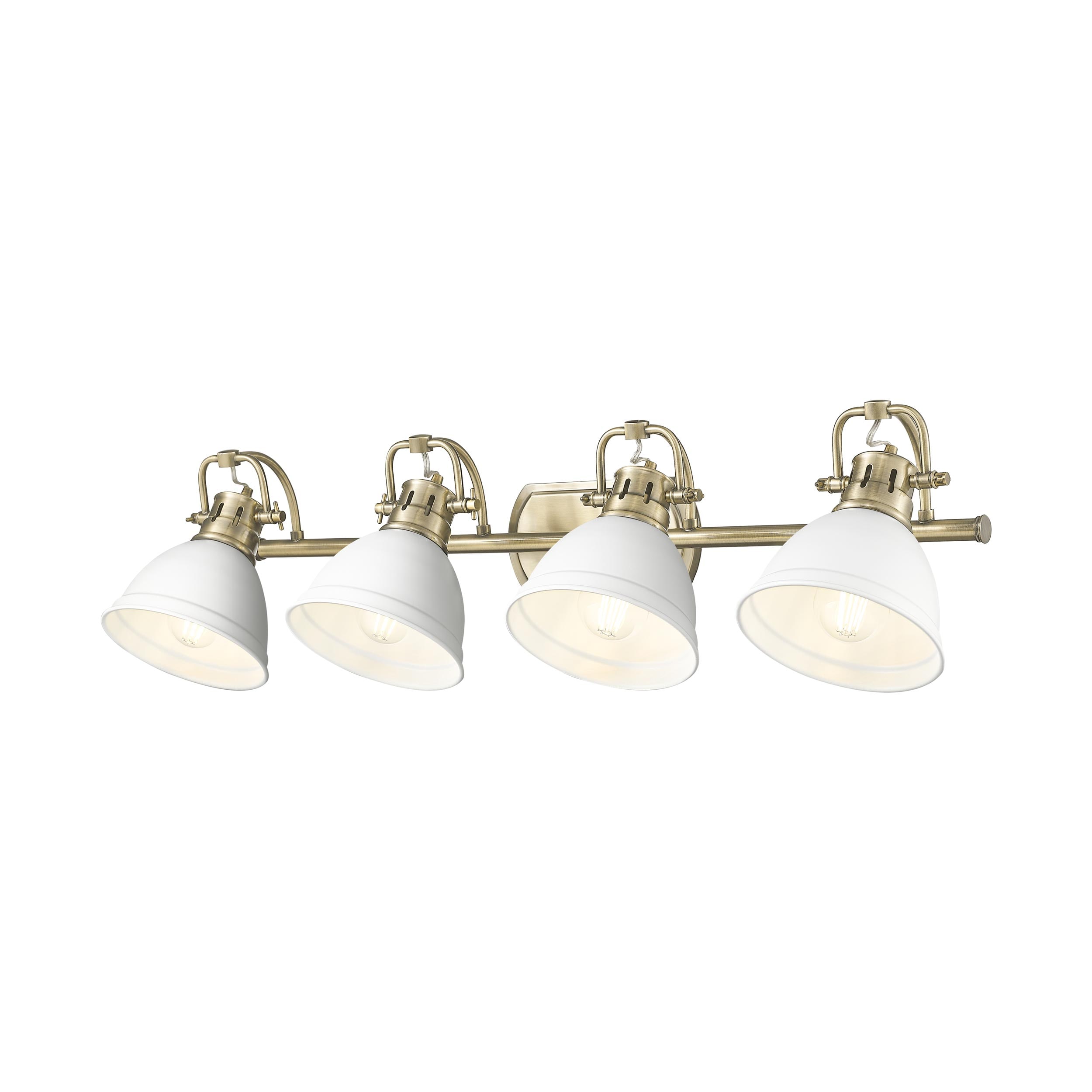 Golden Lighting 3602-BA4 AB-WHT b089995 - View #5