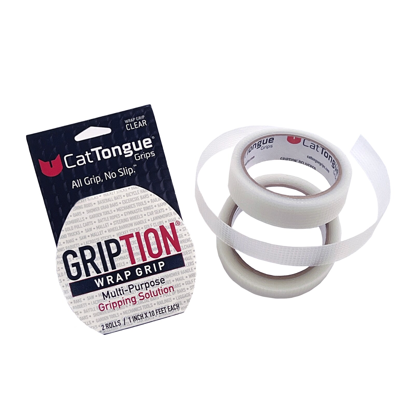 CatTongue Grips UC23-00200 120 Inch(es) Clear Roll Anti-Slip Tape