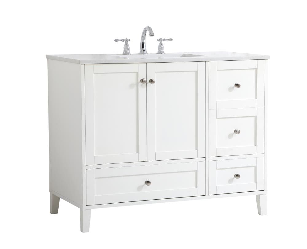 Elegant Decor FI54042WH Bath-Vanity-Combo - View #3