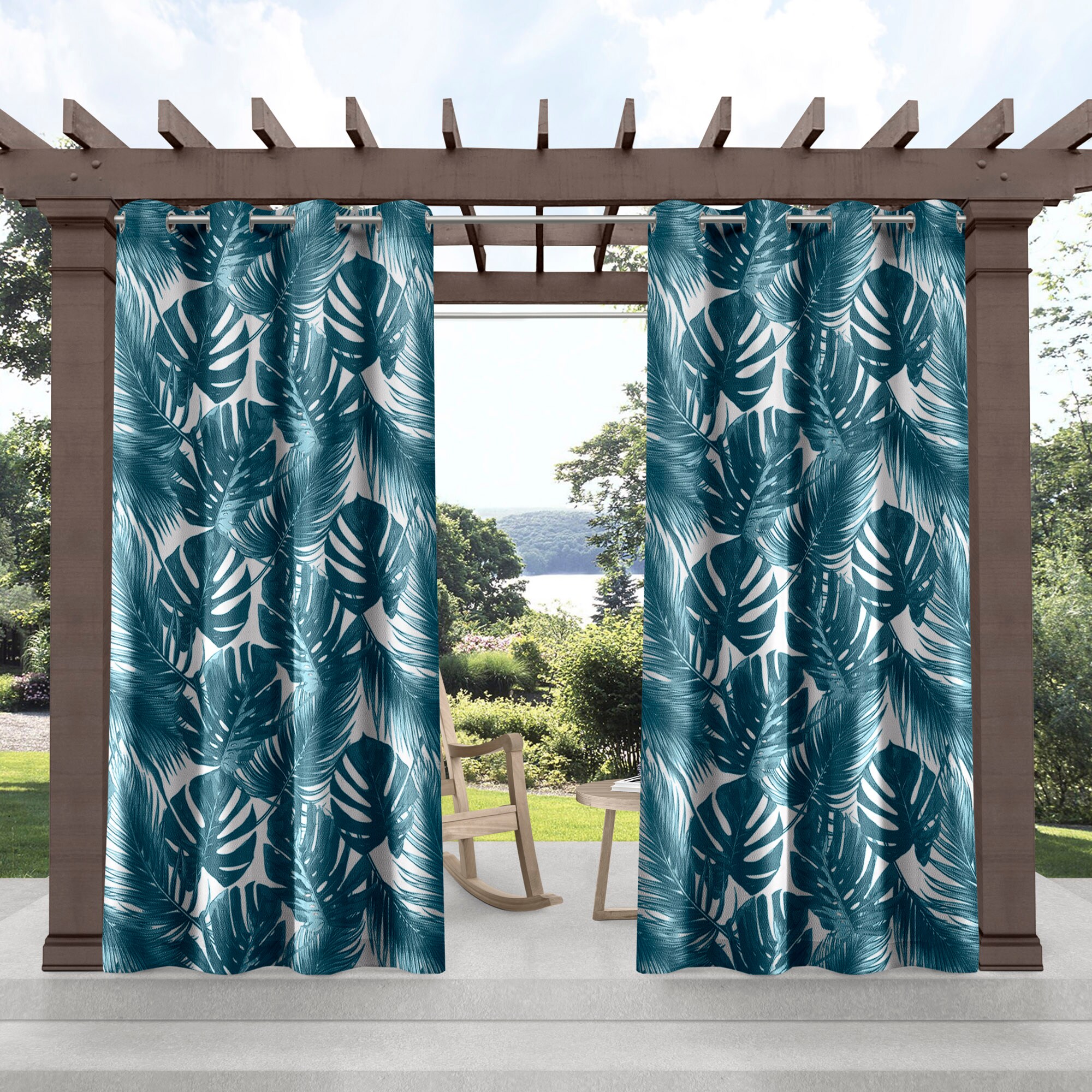 Jamaica Palm Curtains & Drapes at Lowes.com