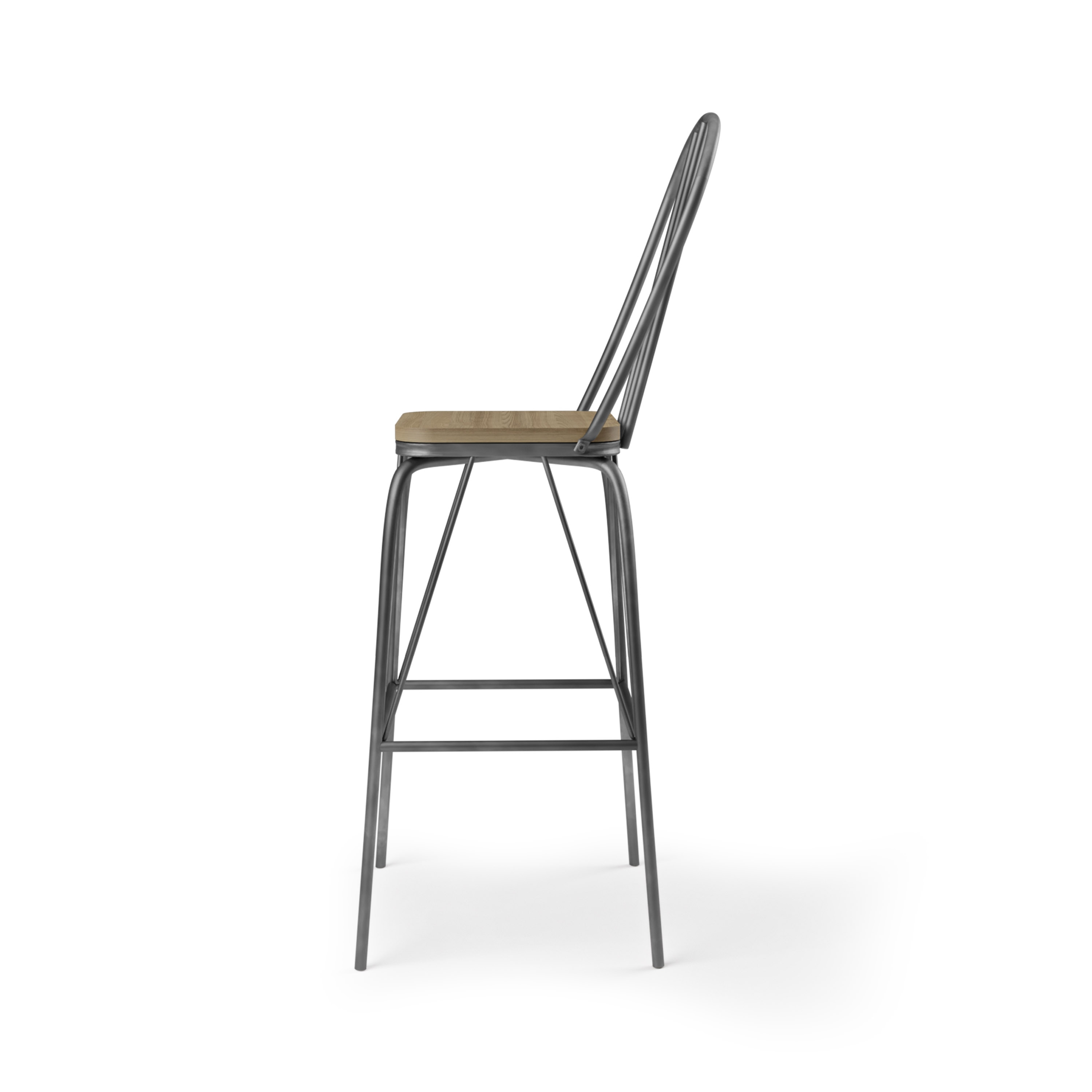 Furniture of America IDF-3510GY-BC stools - View #4