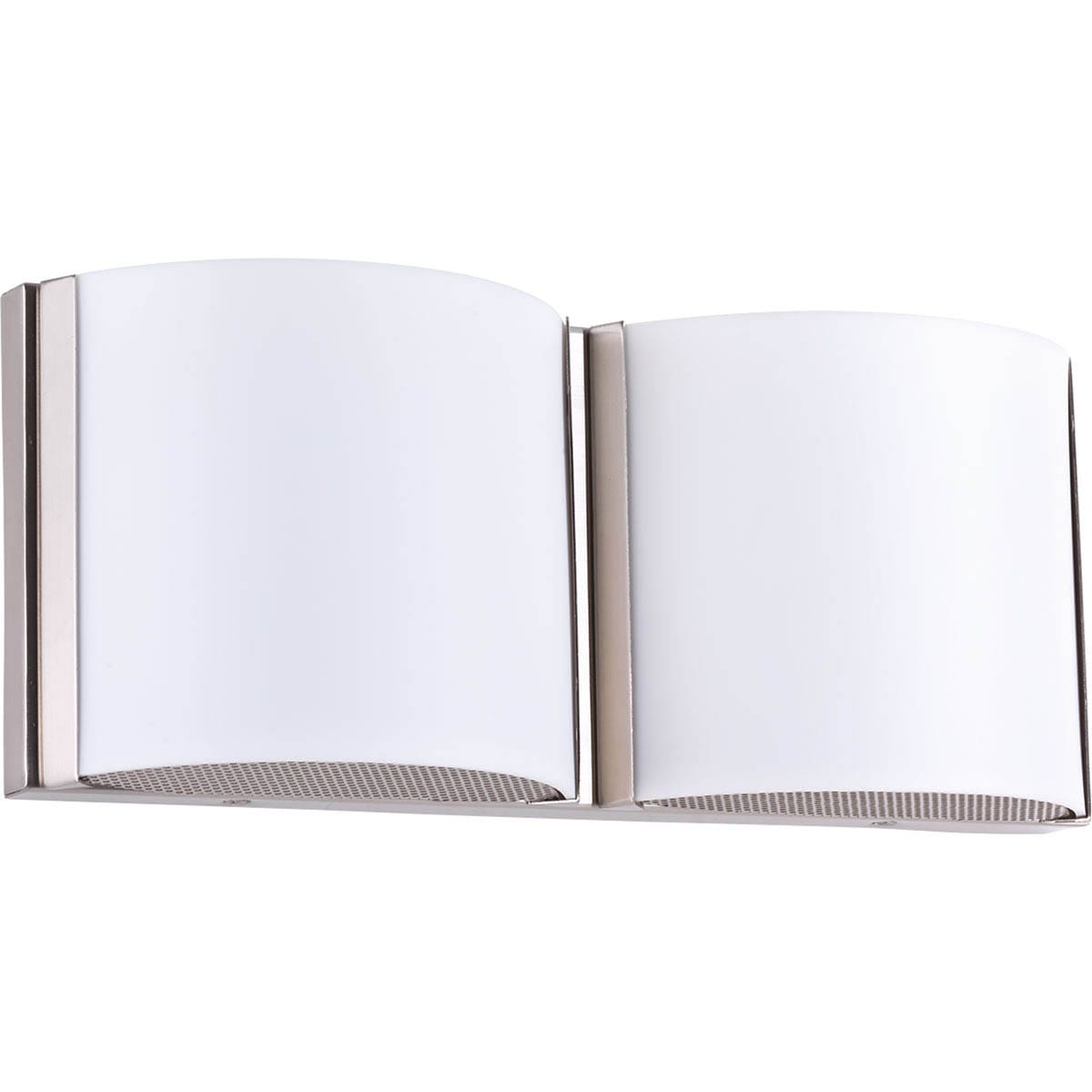 Progress Lighting P2062-0930K9 Arch 2-Light Brushed Nickel LED Transitional Vanity Light