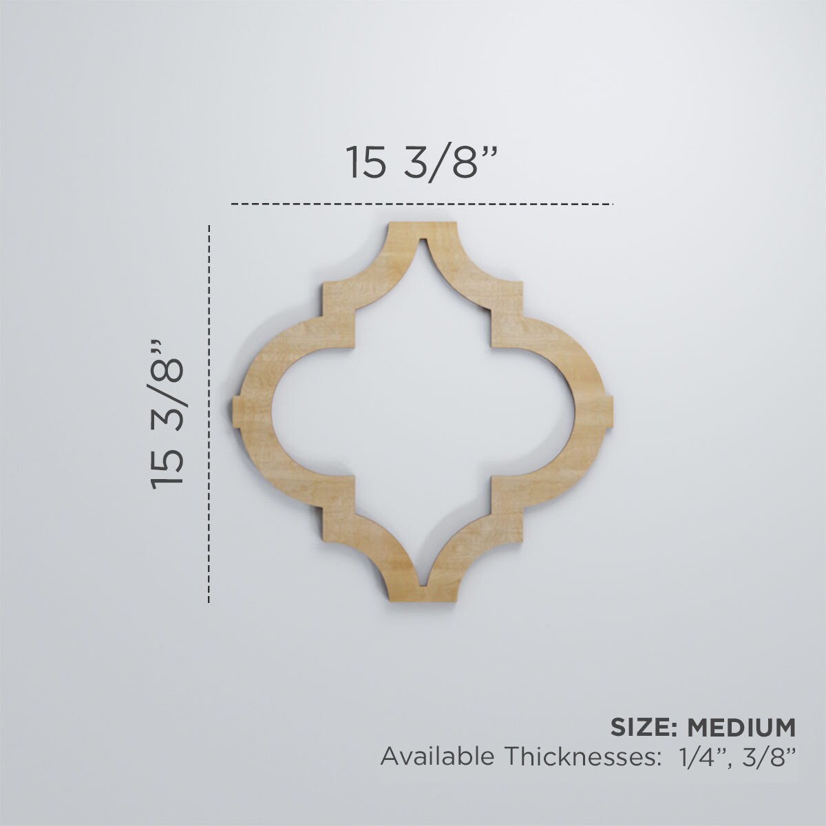 Ekena Millwork WALW16X16X0375MRKBI Wall-Panels - View #3