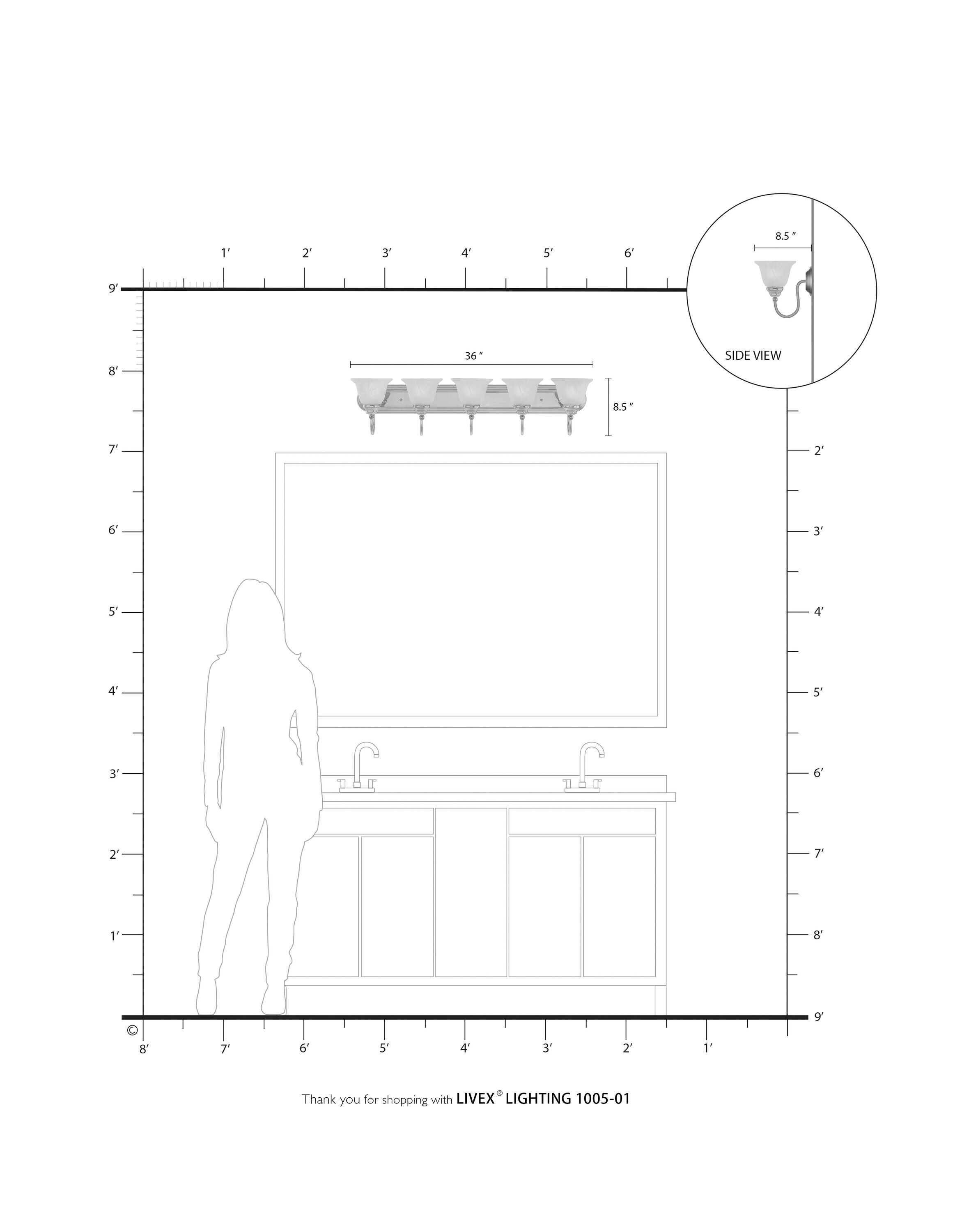 Livex Lighting 1005-01 b089995 - View #10