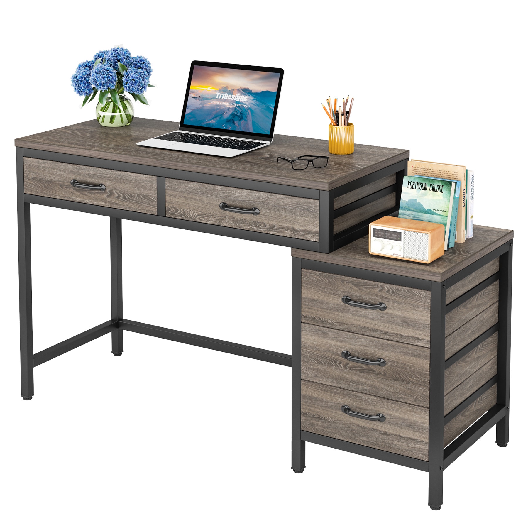Fnova LWTJ-JW0449 Office-Tables - View #7
