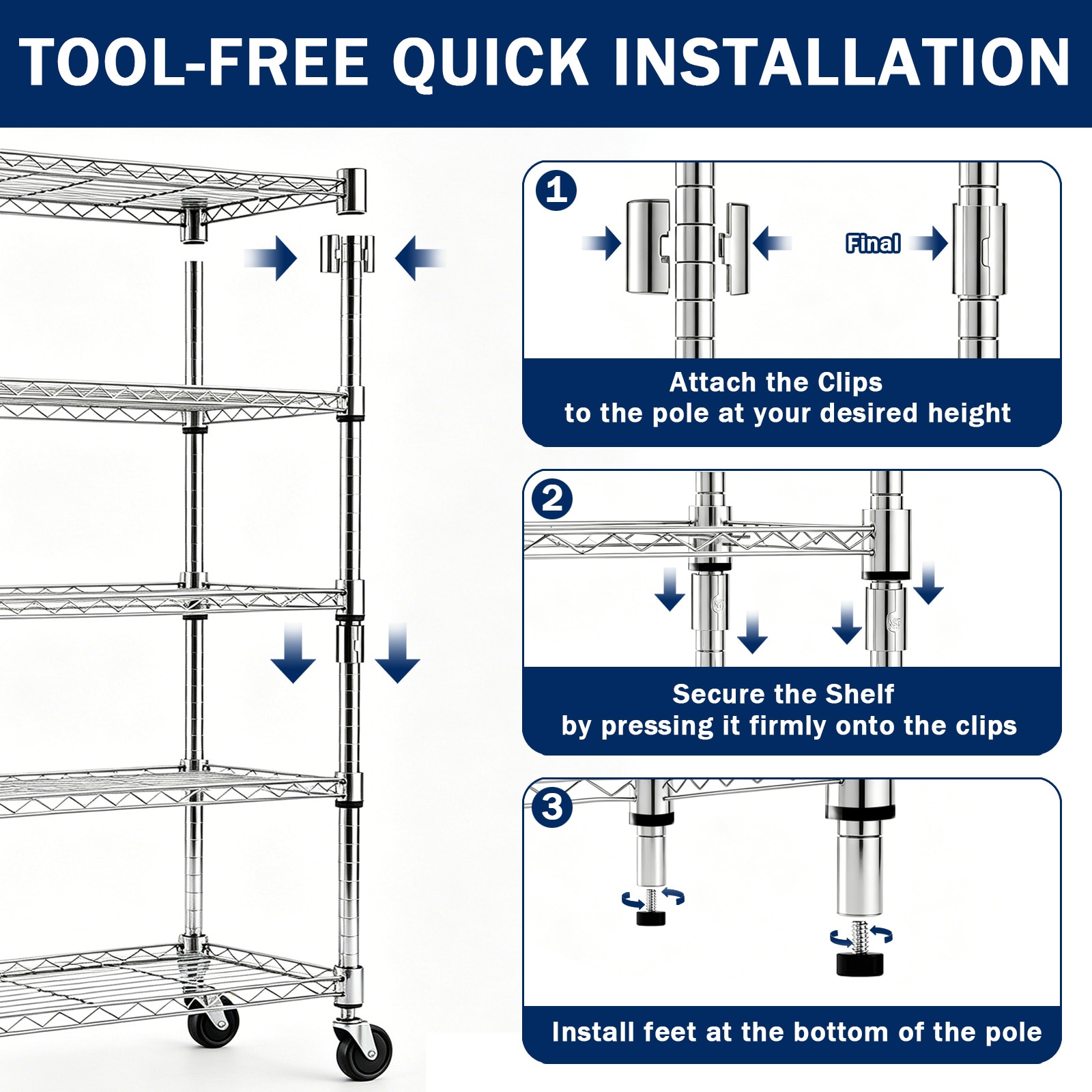 Tatayosi DJ-340263 Free-Standing-Shelving - View #5