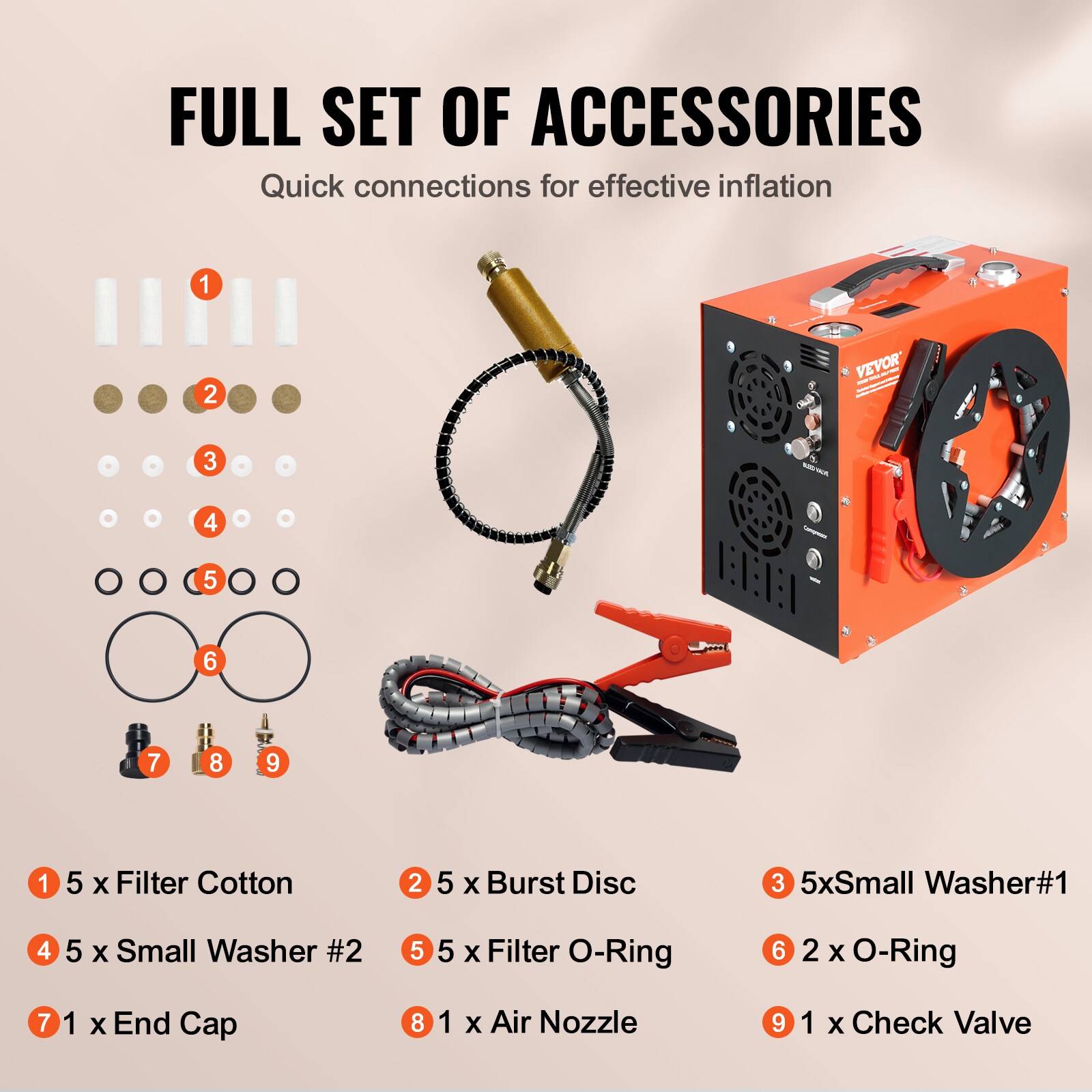 VEVOR QQGYCQJ350WFB61NXV1 c100625 - View #9