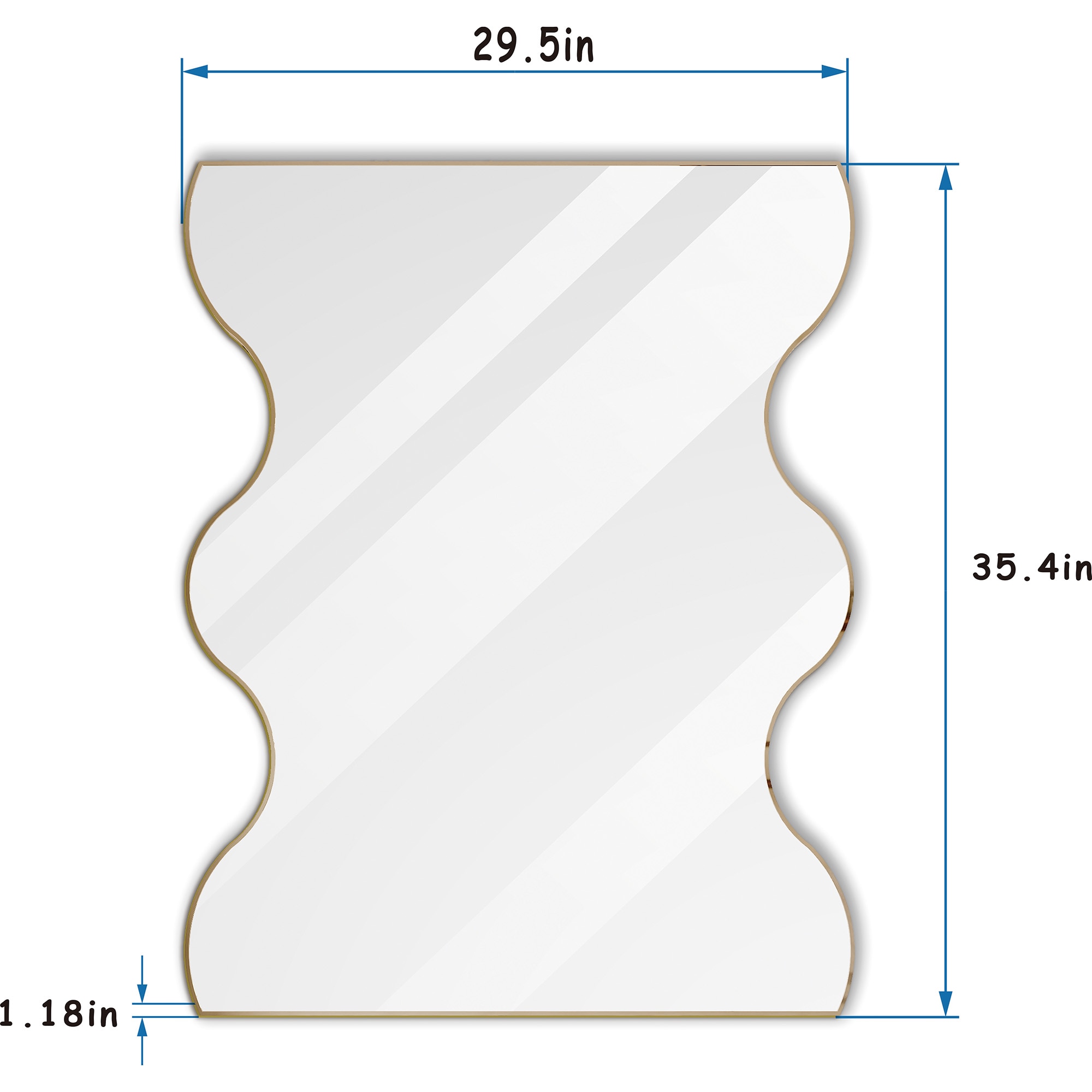 ToolCat BZ-2-58-JYG Framed-Bath-Mirrors - View #7