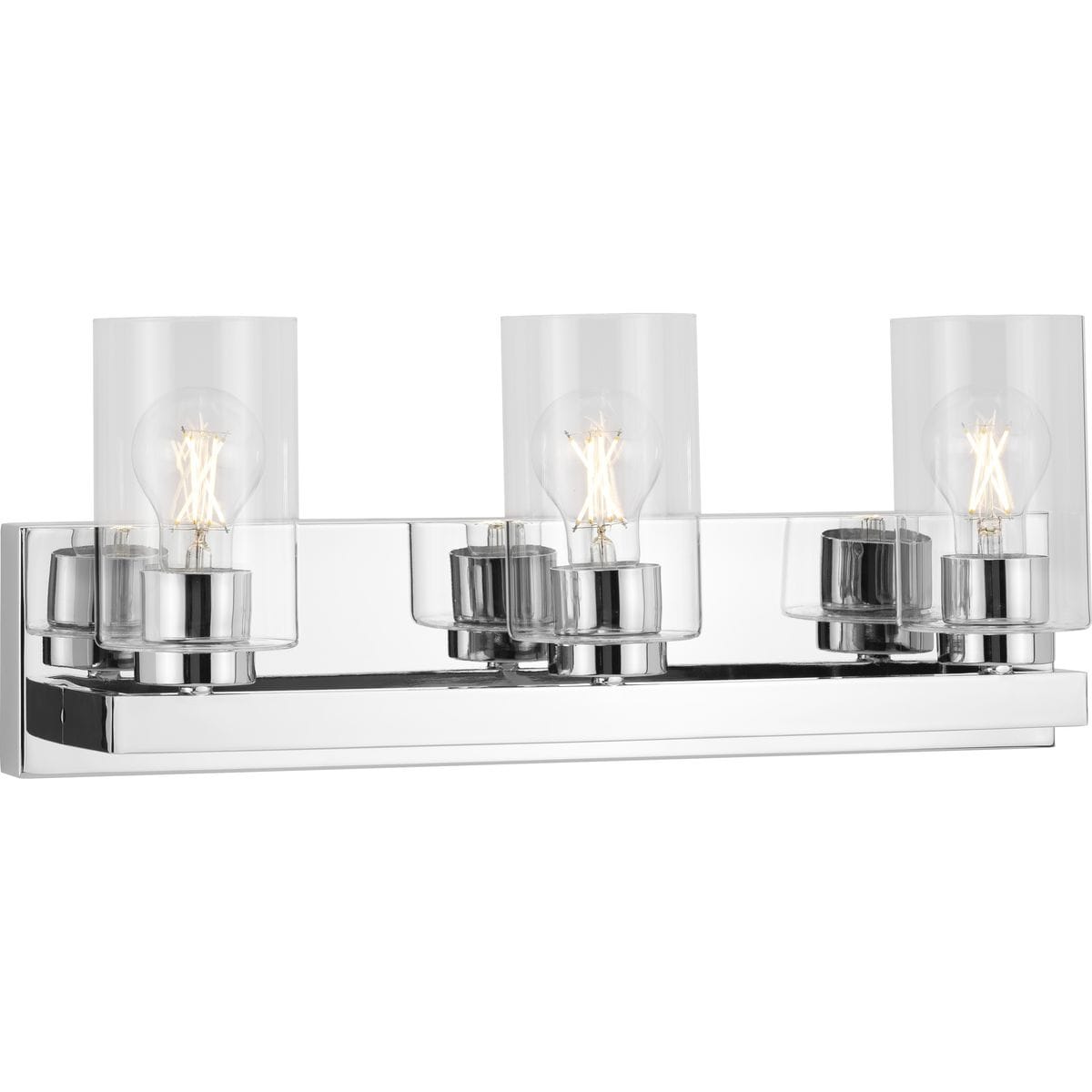 Progress Lighting P300388-015 Goodwin 21-in 3 -Light Polished Chrome Modern/contemporary Vanity light