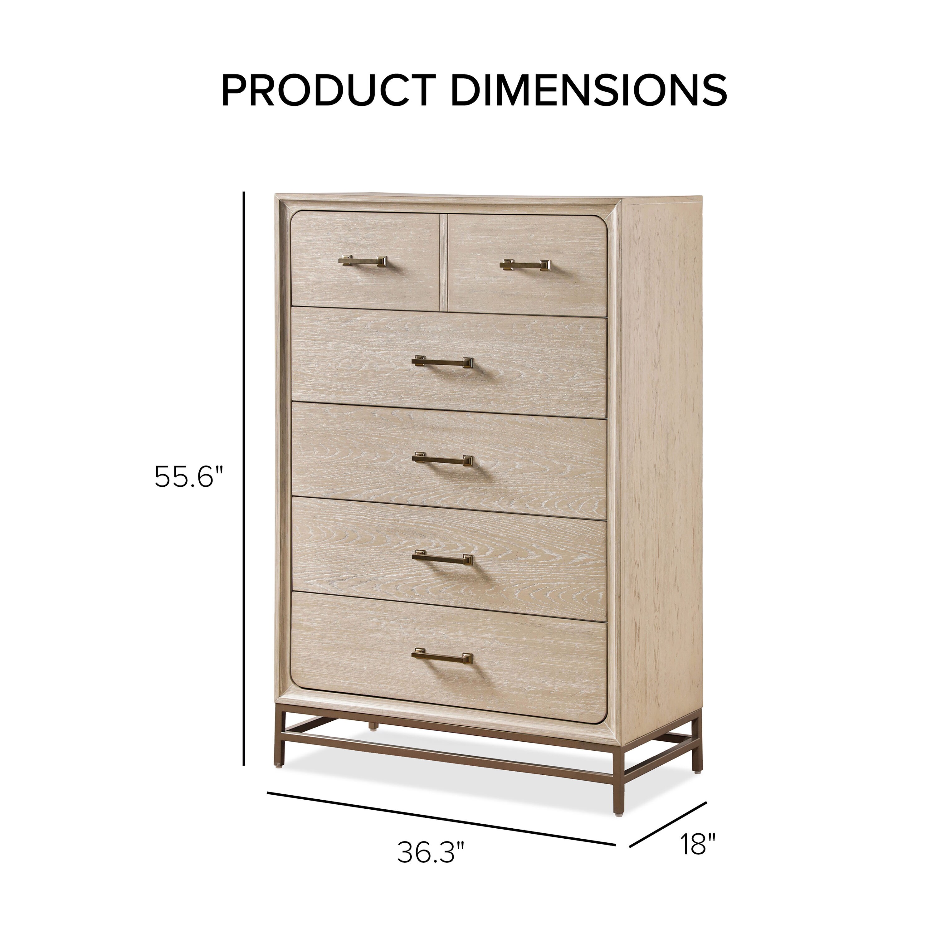 Furniture of America IDF-7369AK-C dressers - View #3