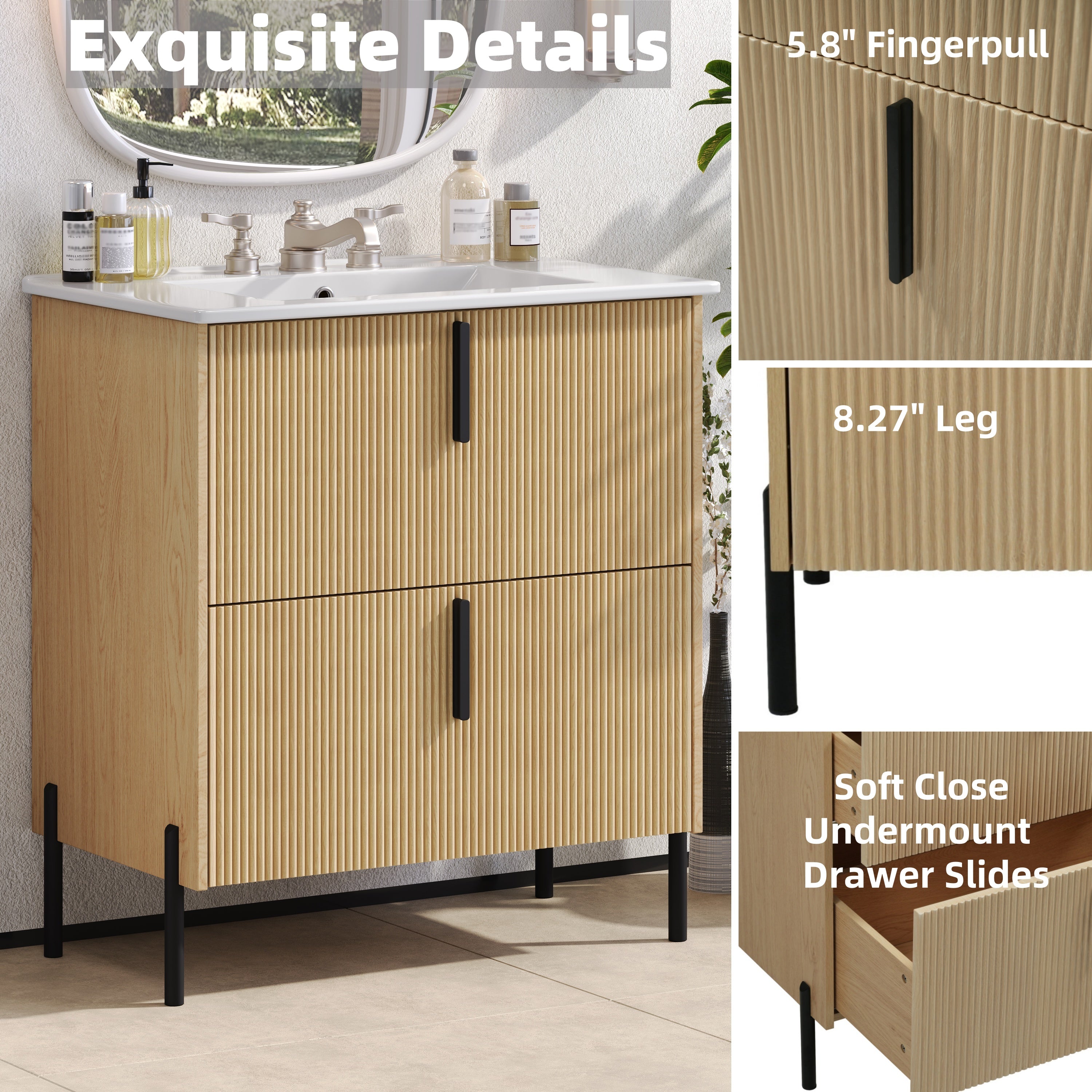 Boyel Living BL-NE-5761N Bath-Vanity-Combo - View #11