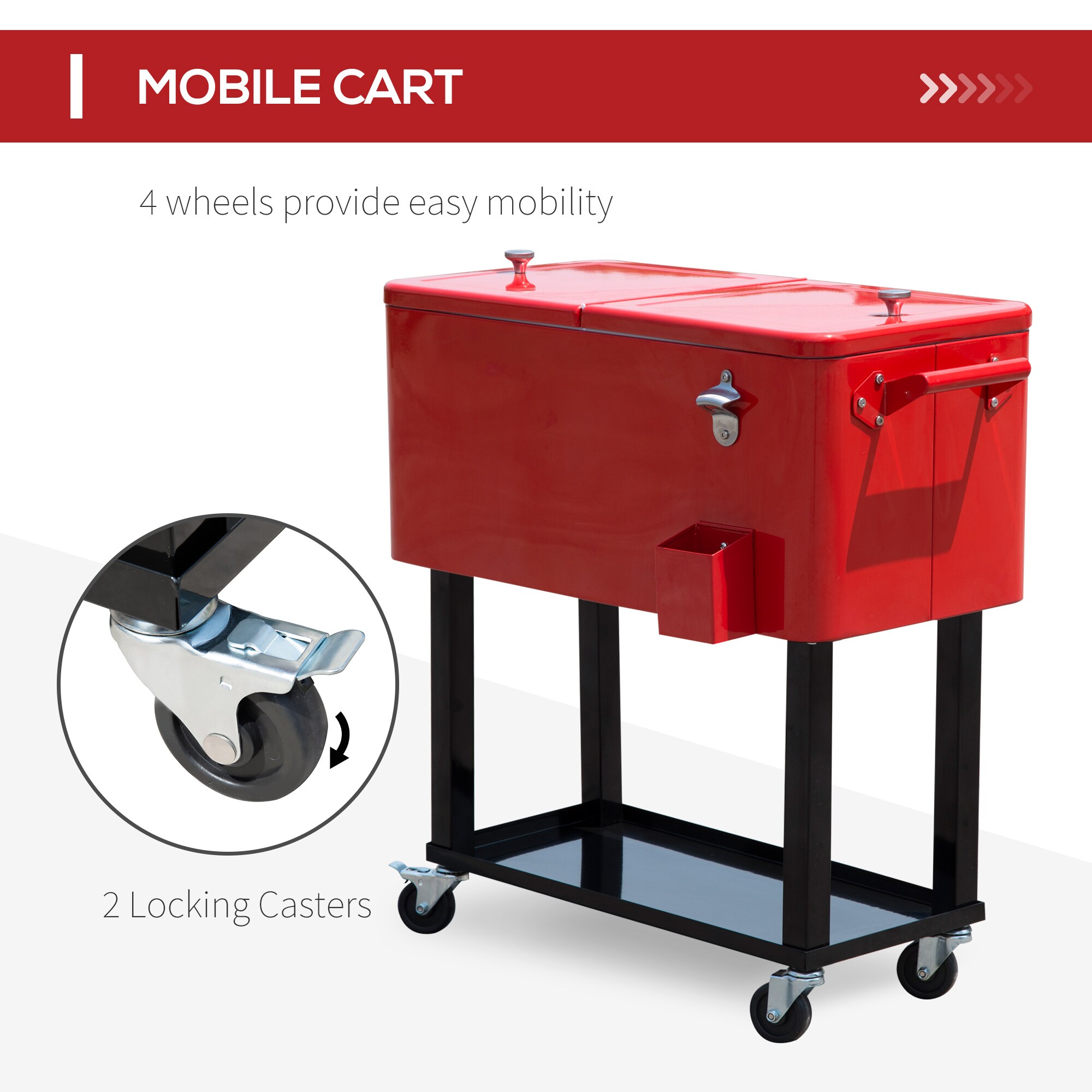 LUXEYARD DS-M-BAC07284 Outdoor-Carts - View #5