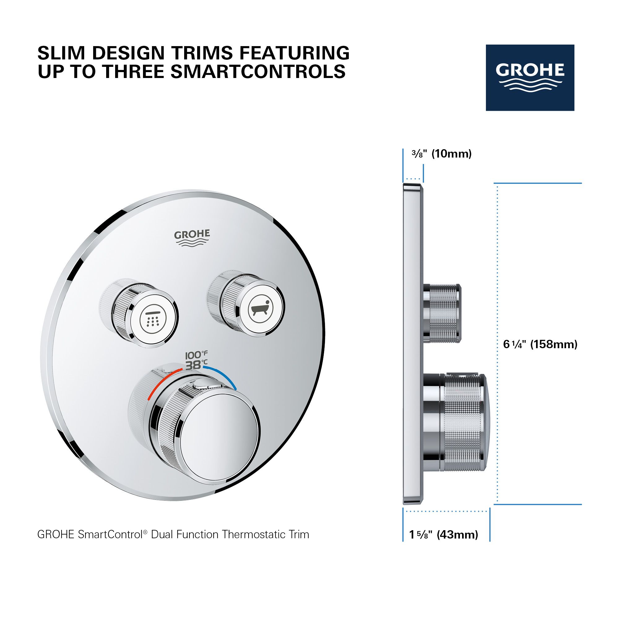 GROHE 29137A00 Shower-Handles - View #4