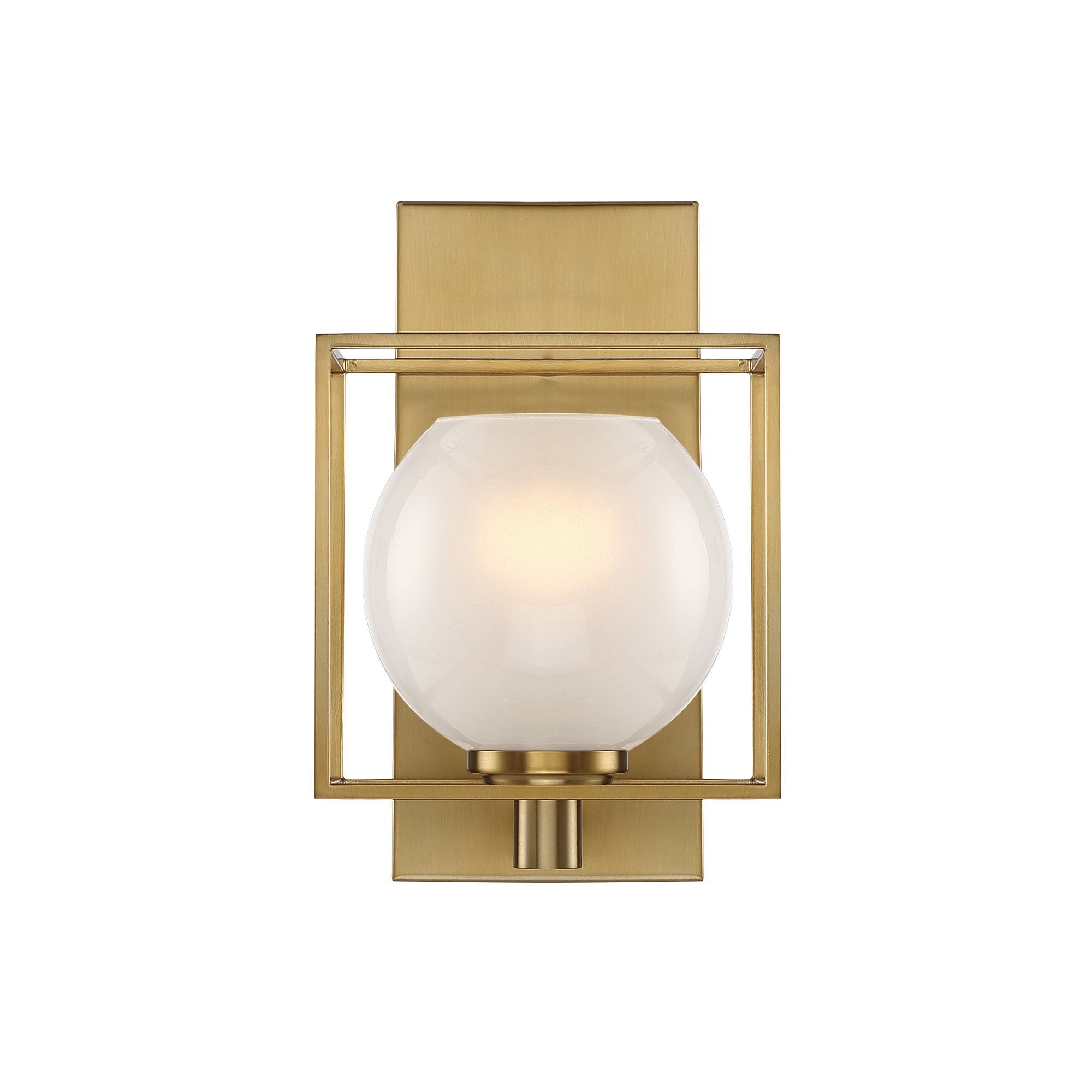 Cowen Brushed Gold Dimmable Vanity Wall Sconce