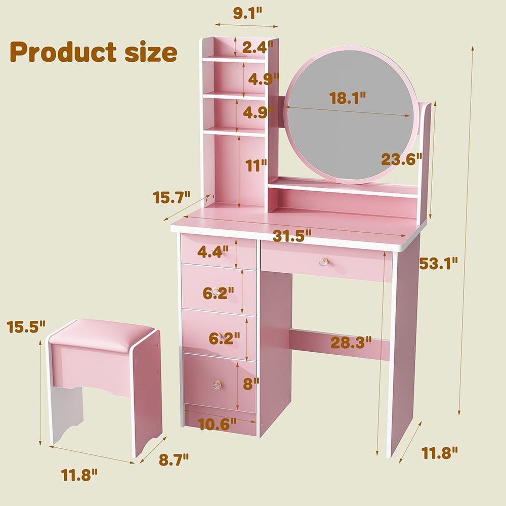  V-WFKF210095-02 Bedroom-Vanities - View #16