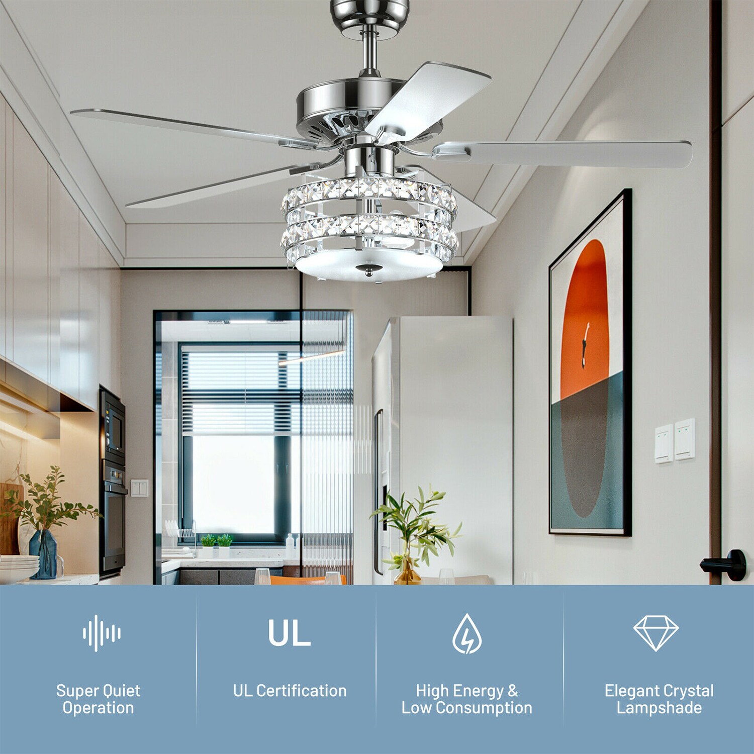 WELLFOR CHY-CF560US Ceiling-Fans - View #9
