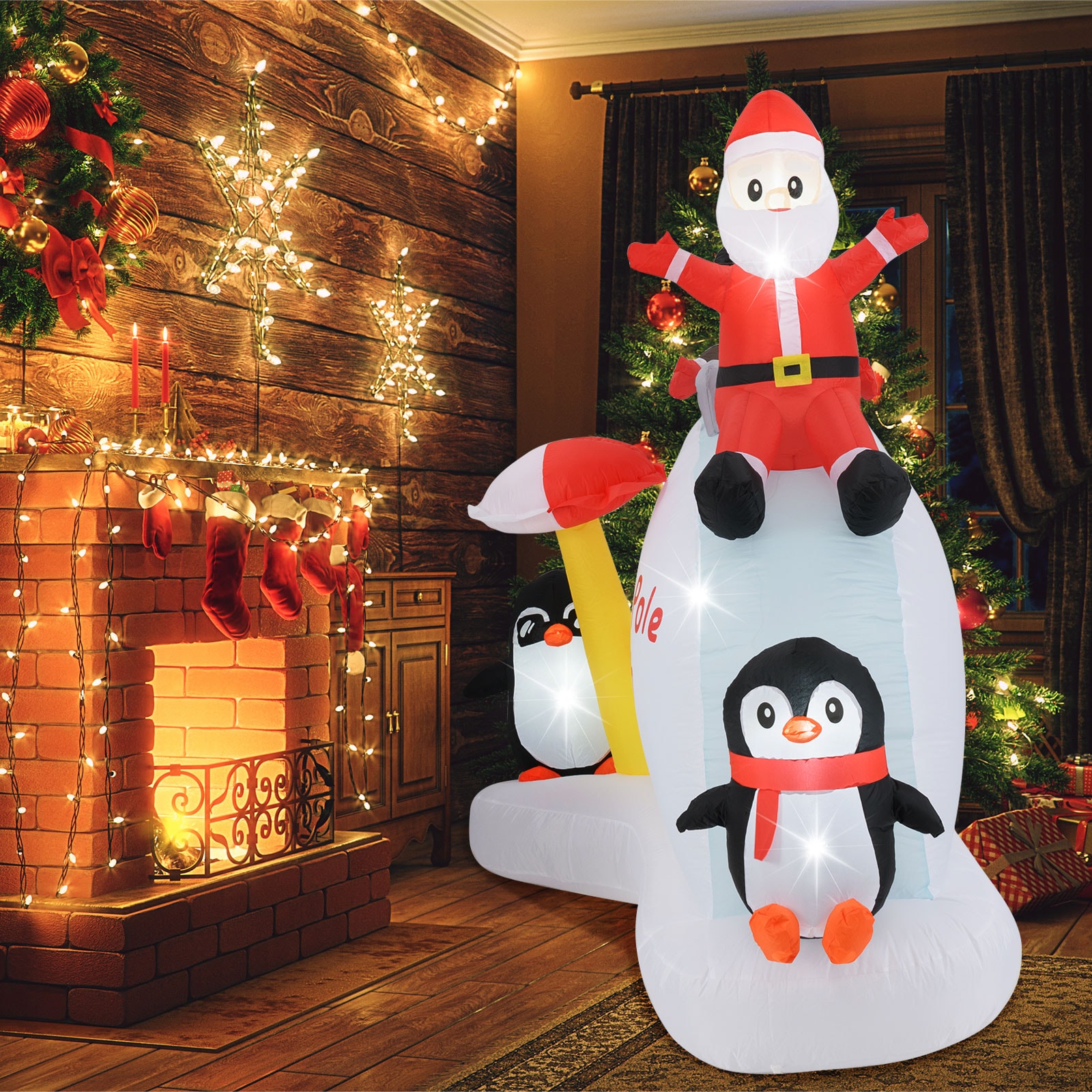 WELLFOR HYG24008US Christmas-Inflatables - View #3