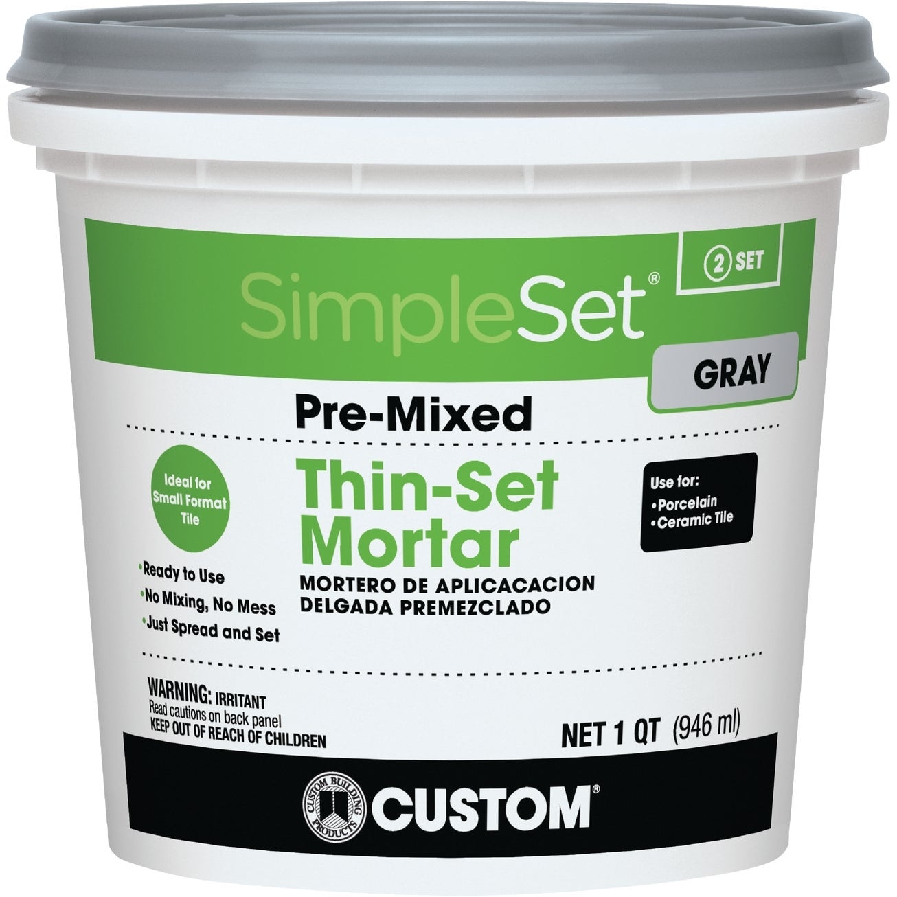 Custom Products CTTSGQT Mortar-Tile - View #3