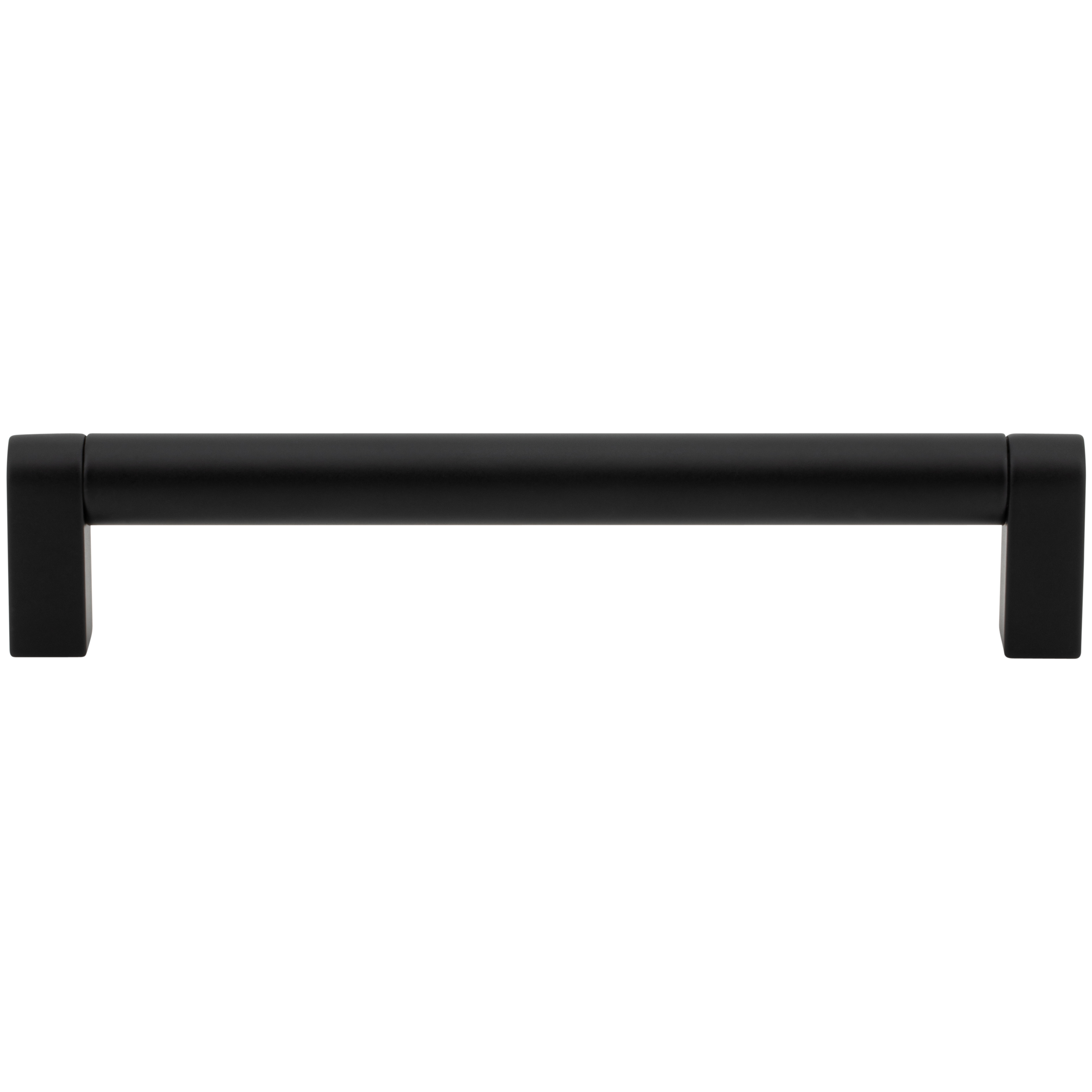 Villa Valentina VV9128MB Series No. 9, 5-1/16-in , 128mm Center to Center Matte Black Cylindrical Bar