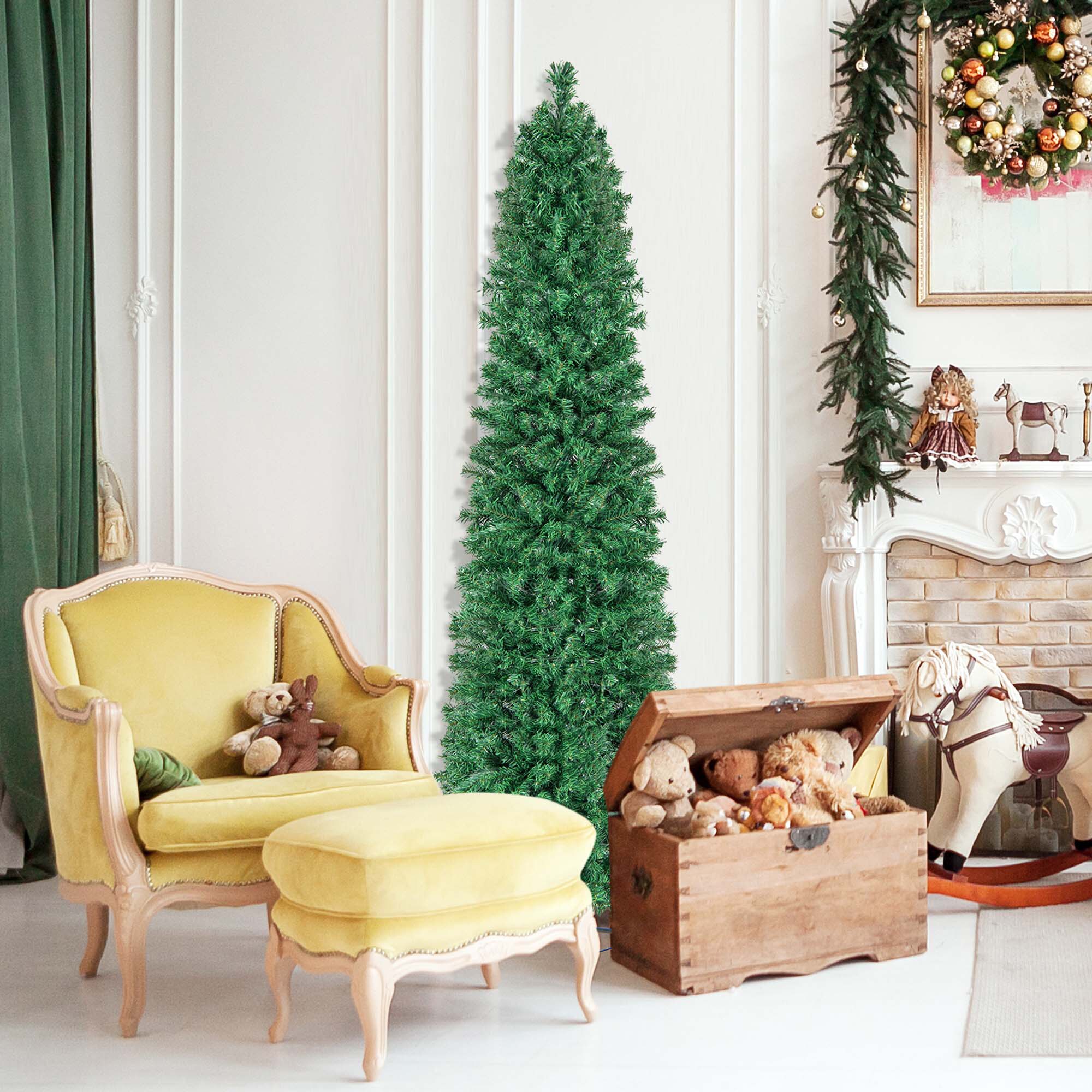 Costway LWS00703 Artificial-Christmas-Trees - View #9